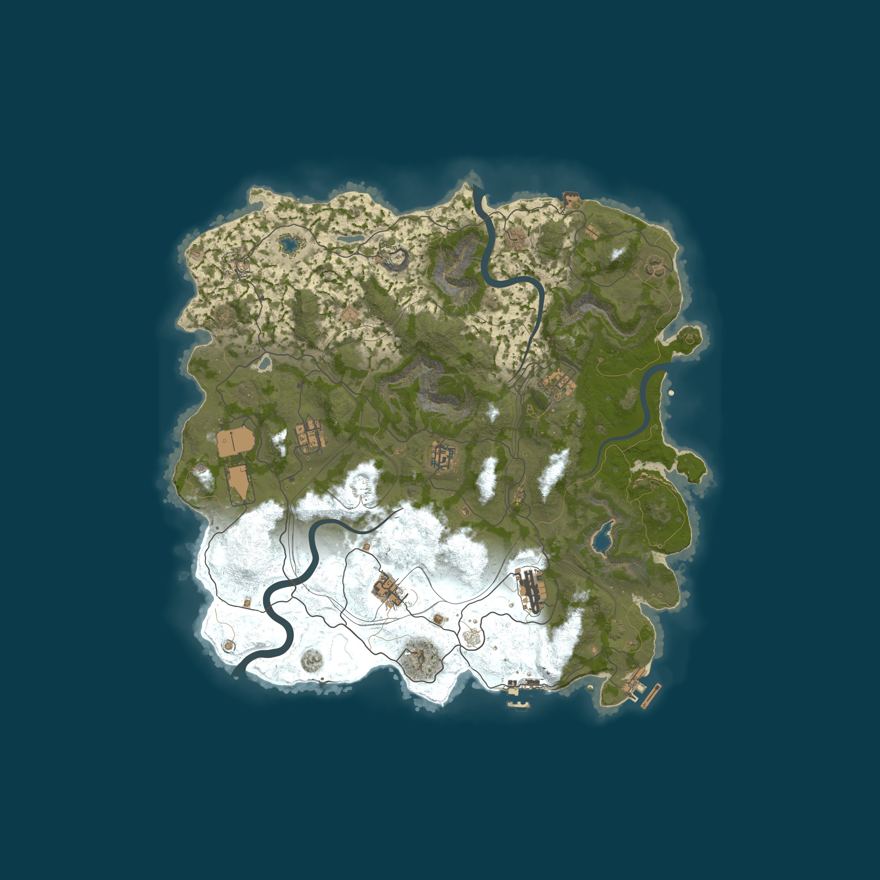 Карта сервера