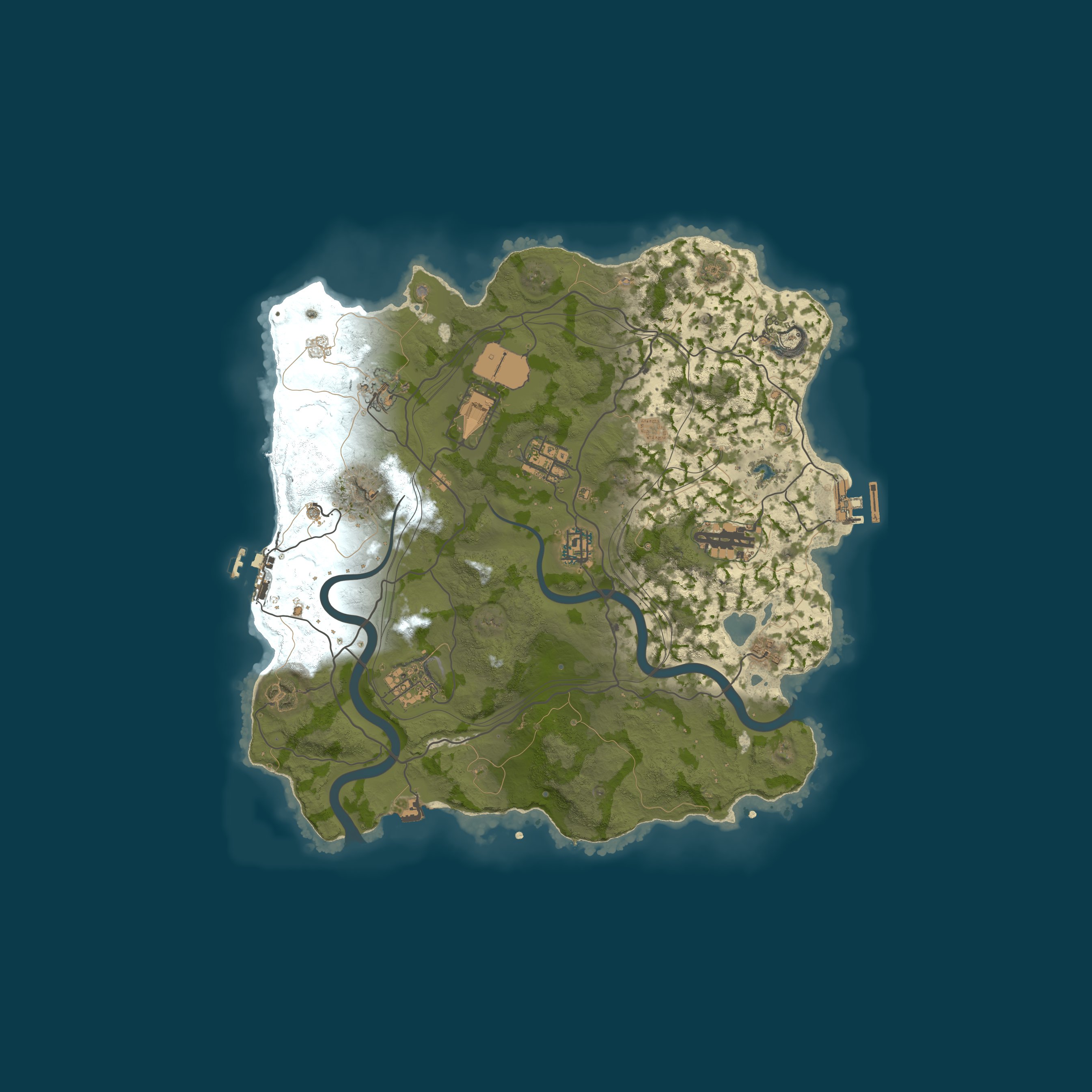 Map for RustGaming.net - Solo/Duo | WIPED 05/10 10.05