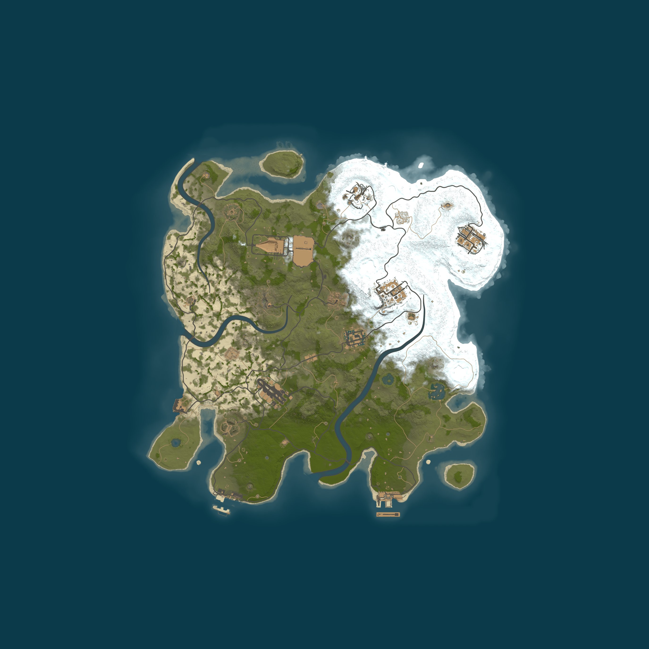 Map for URBAN RUST #2 [ X2 | CLANS | KITS | TRADE ]