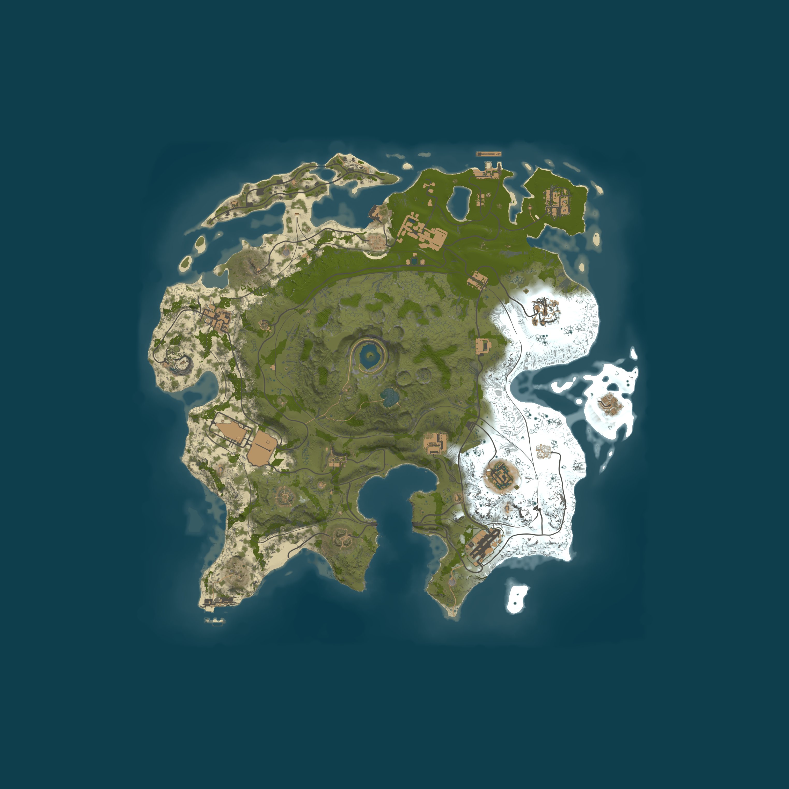 Map for [RC] Chronic 2x Solo/Duo~Monthly~RaidProtection~No BP Wipe [US]