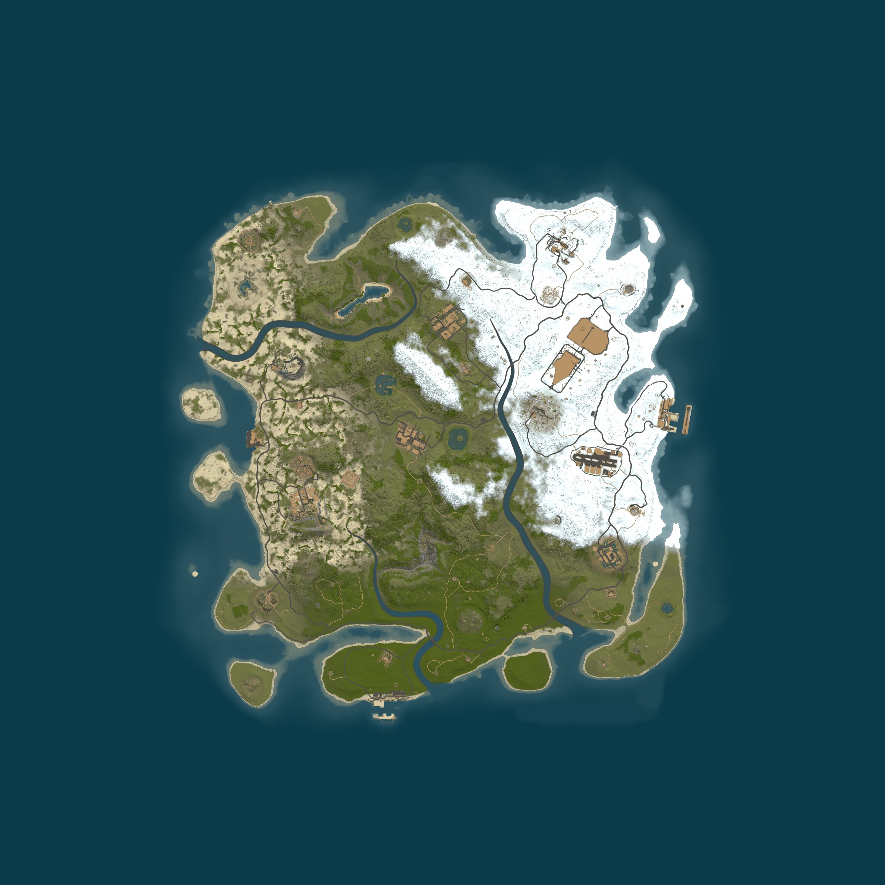 Карта сервера