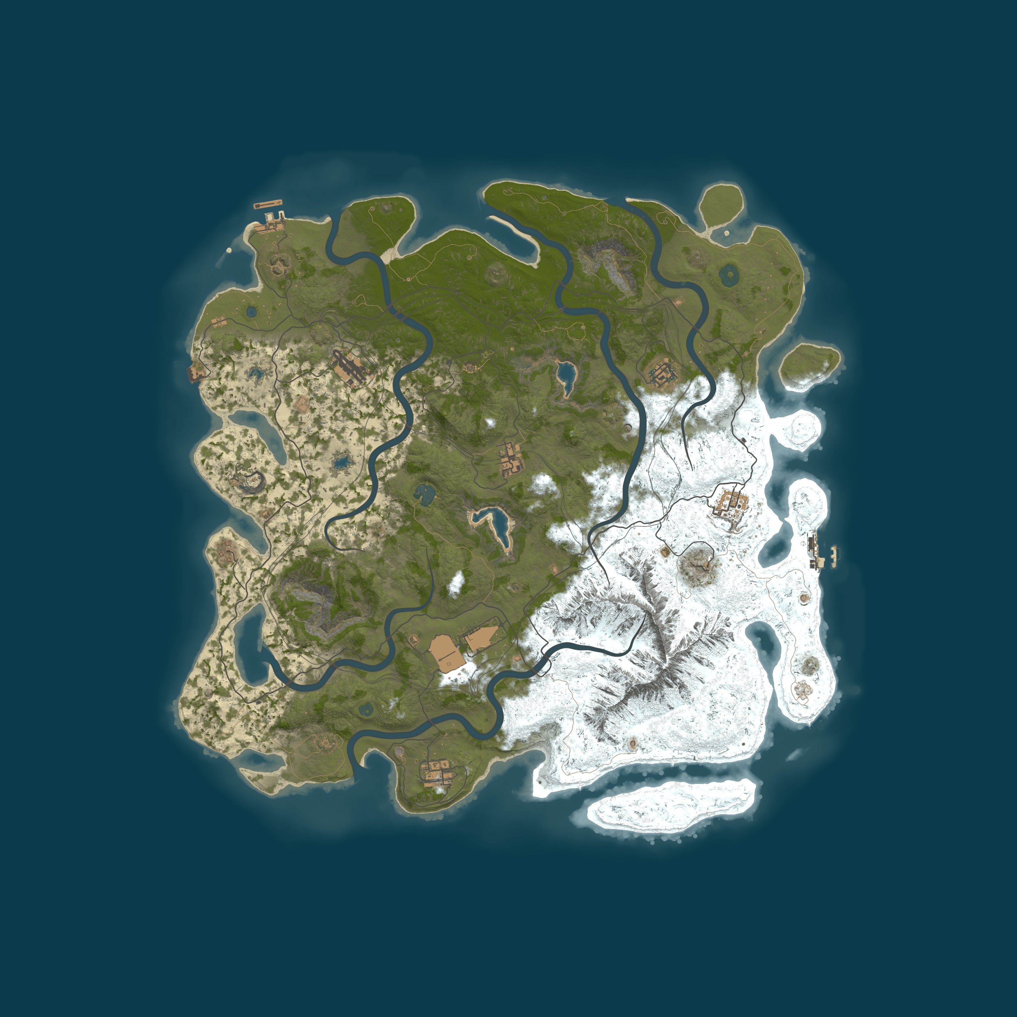 Map for [JP][PvE]ゆるラス☮YURU RUST