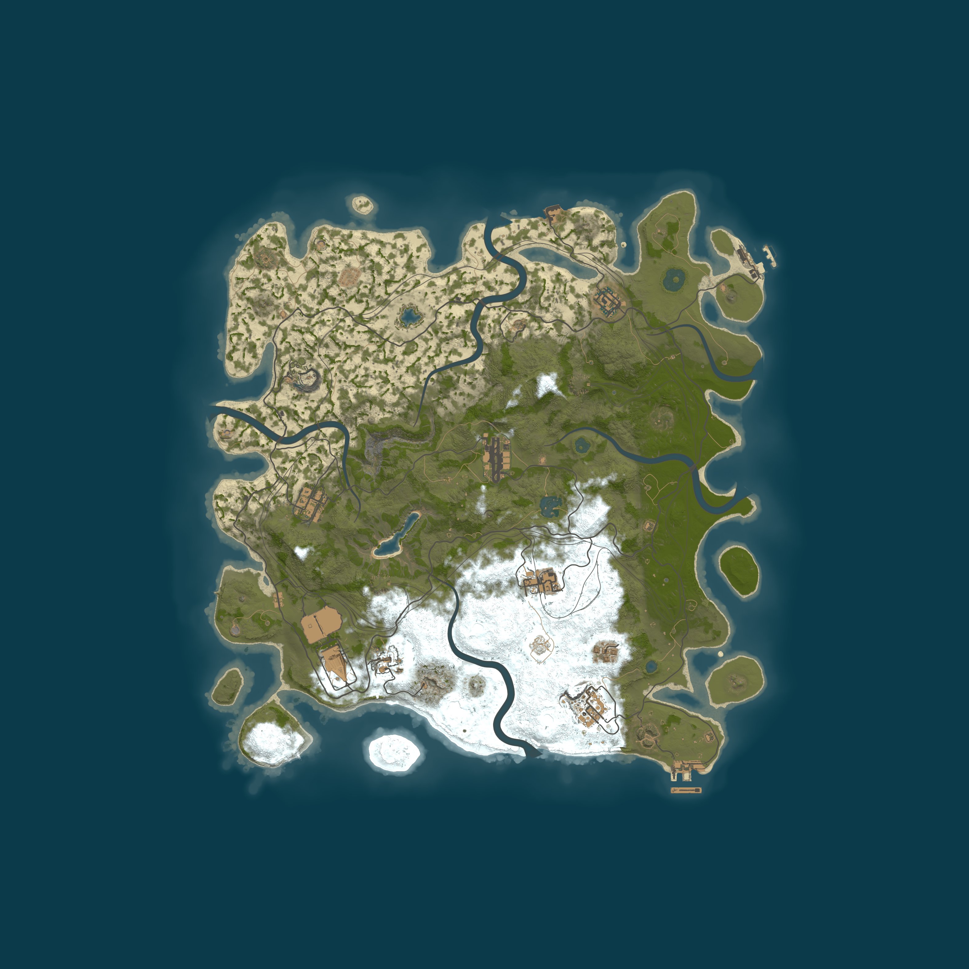 Map for 4EVERUST | PvE | 2x | Relax, Chill, make Friends & have Fun