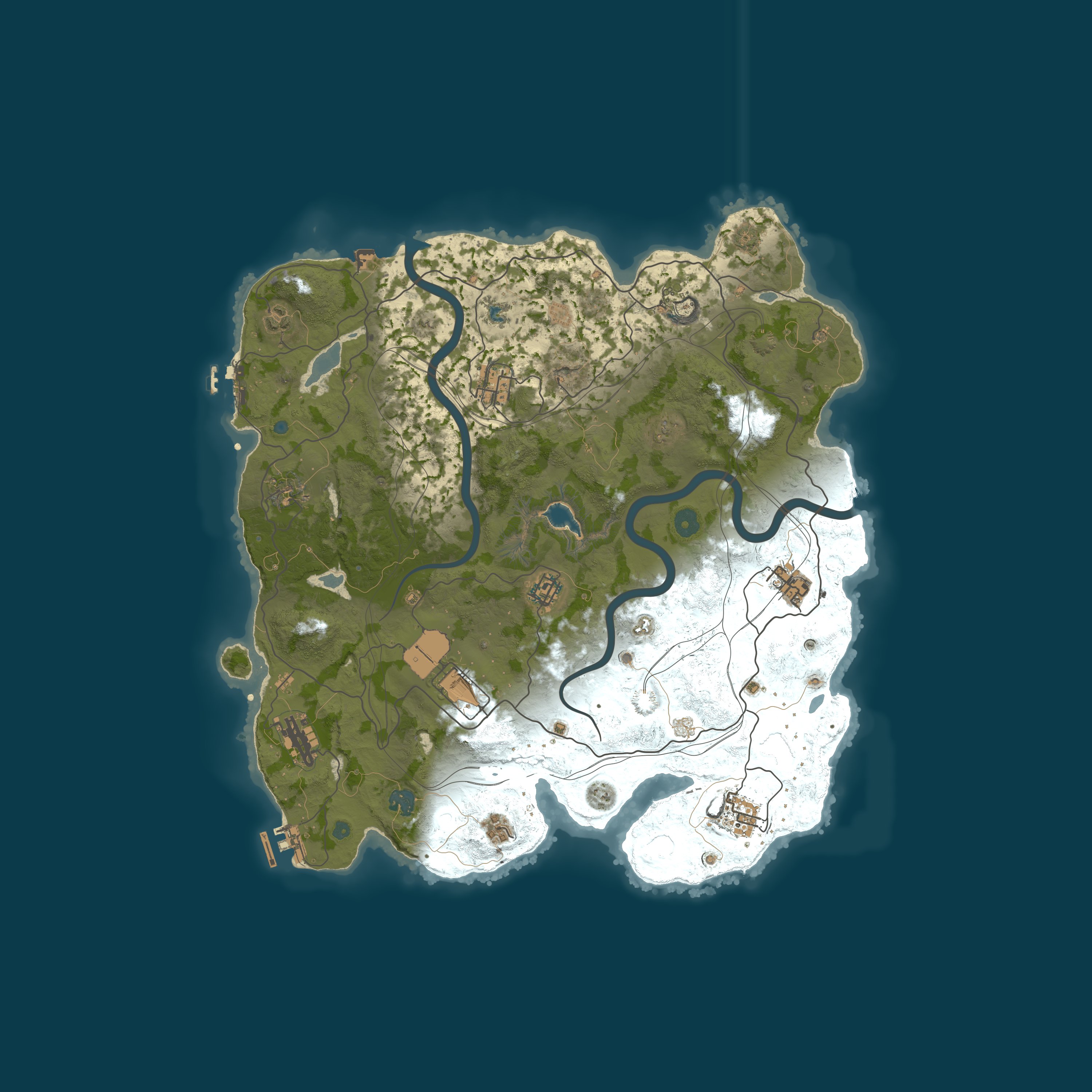 Map for Rusty Rascals | 2x Solo Only | Monthly | No BP Wipes