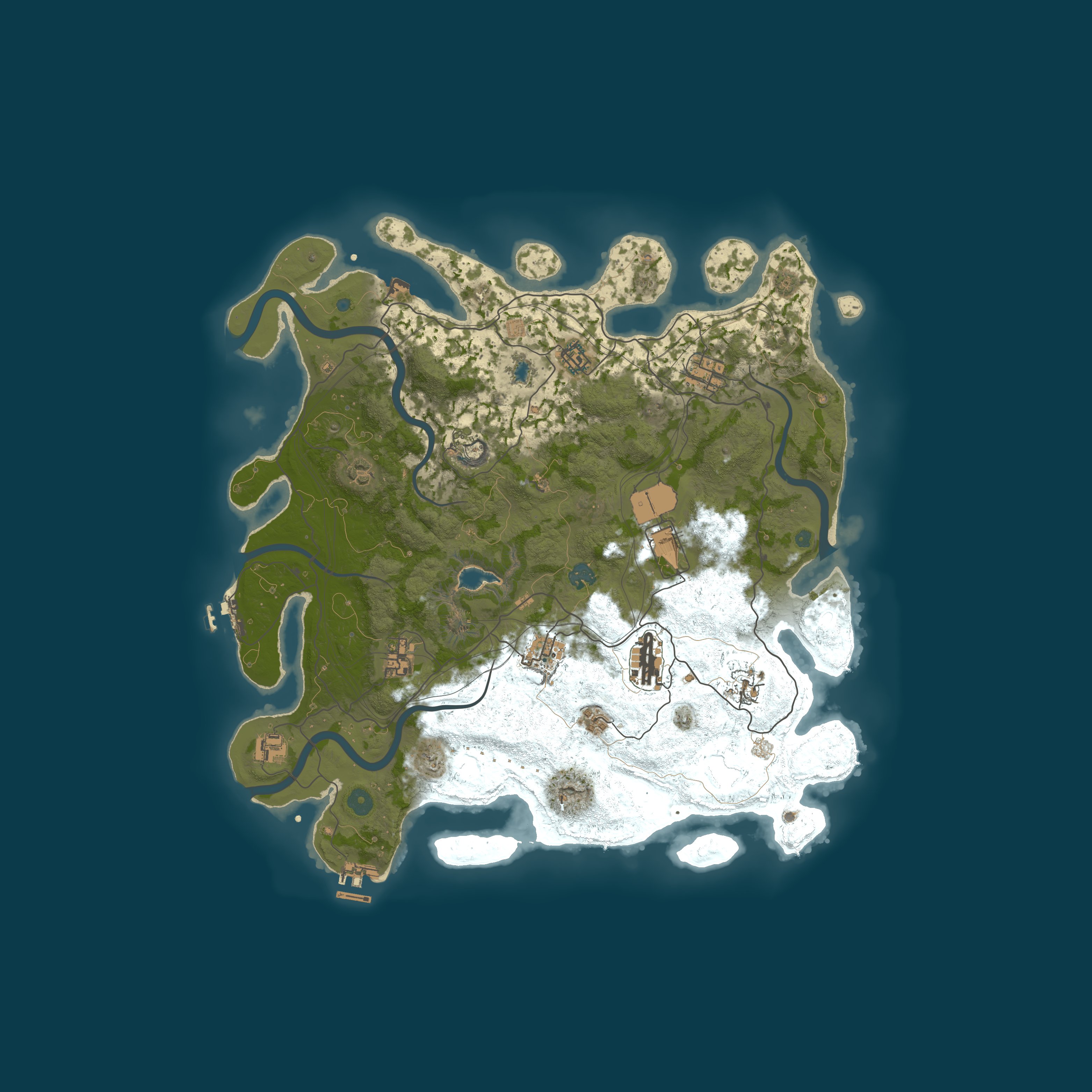 Map for #1 RUS-T PVP Friday WIPE Weekly КЛАССИКА X1