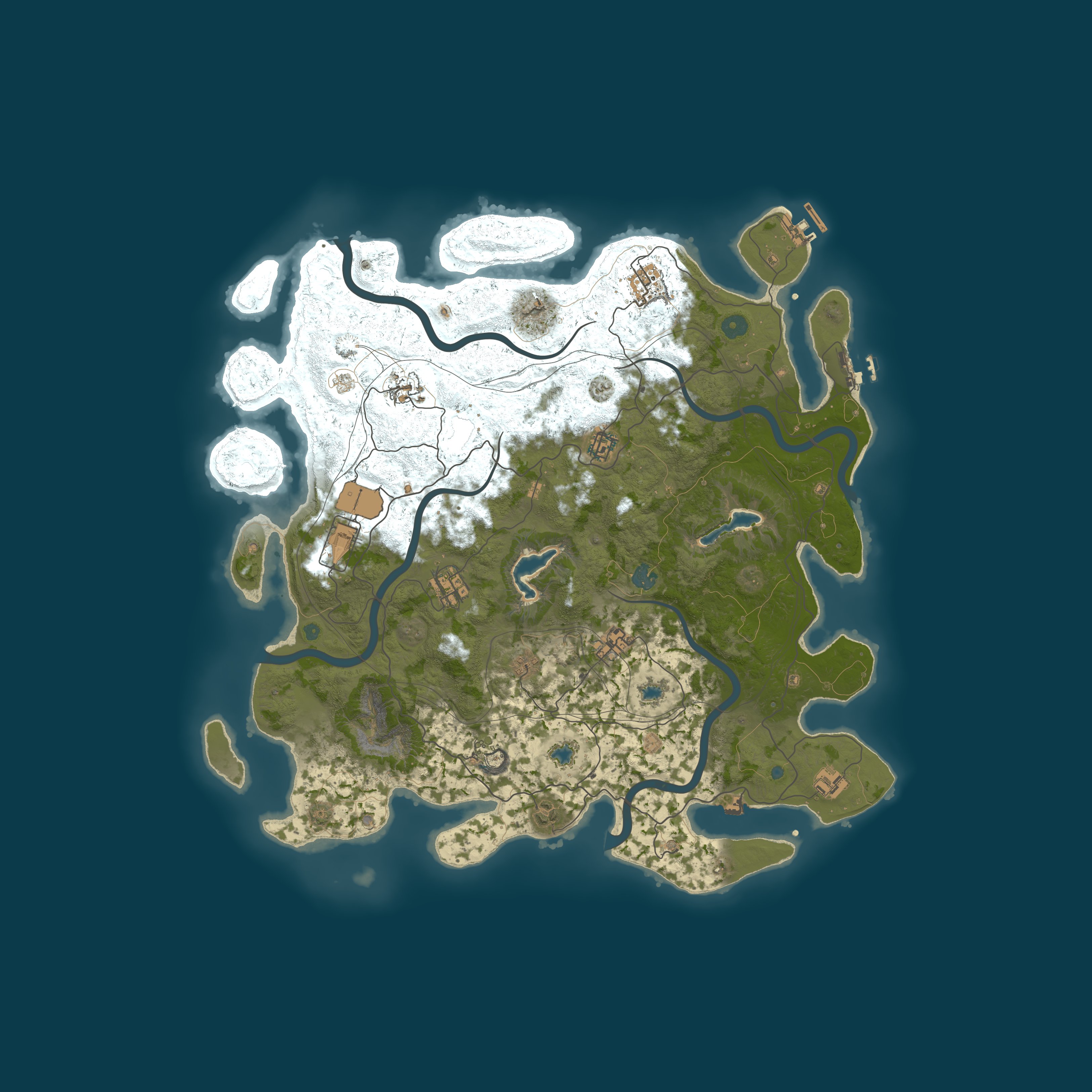 Rust map 4500/37835