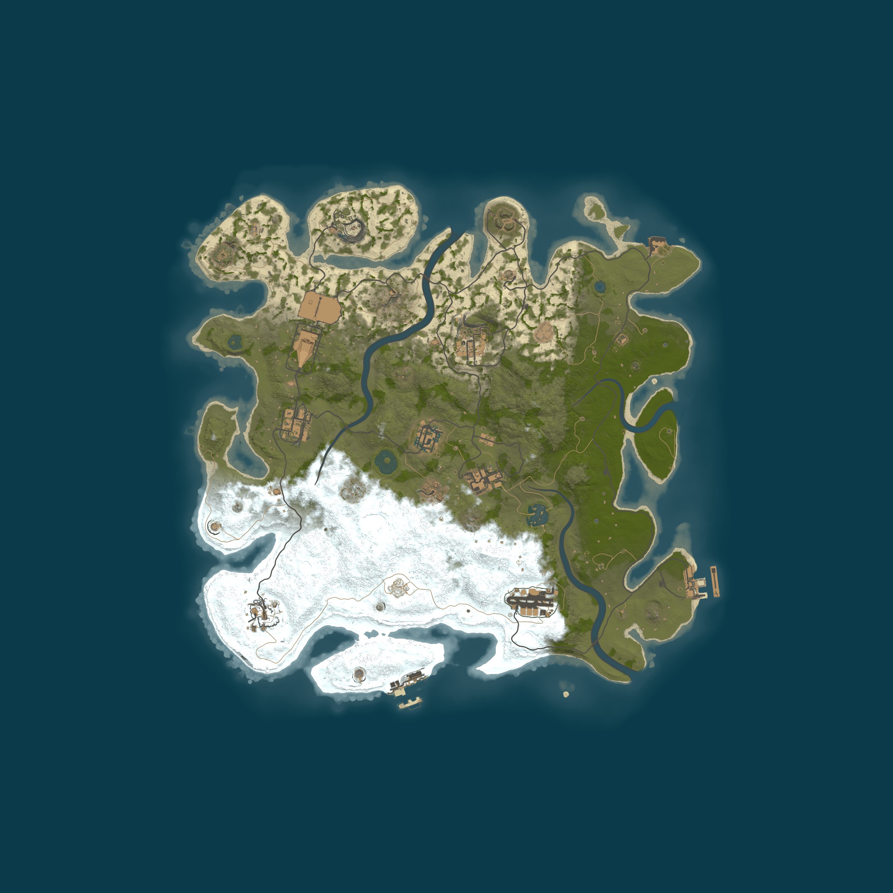 Map for Rust2riches - RPG / PVE/ P2E / Earn CHAD