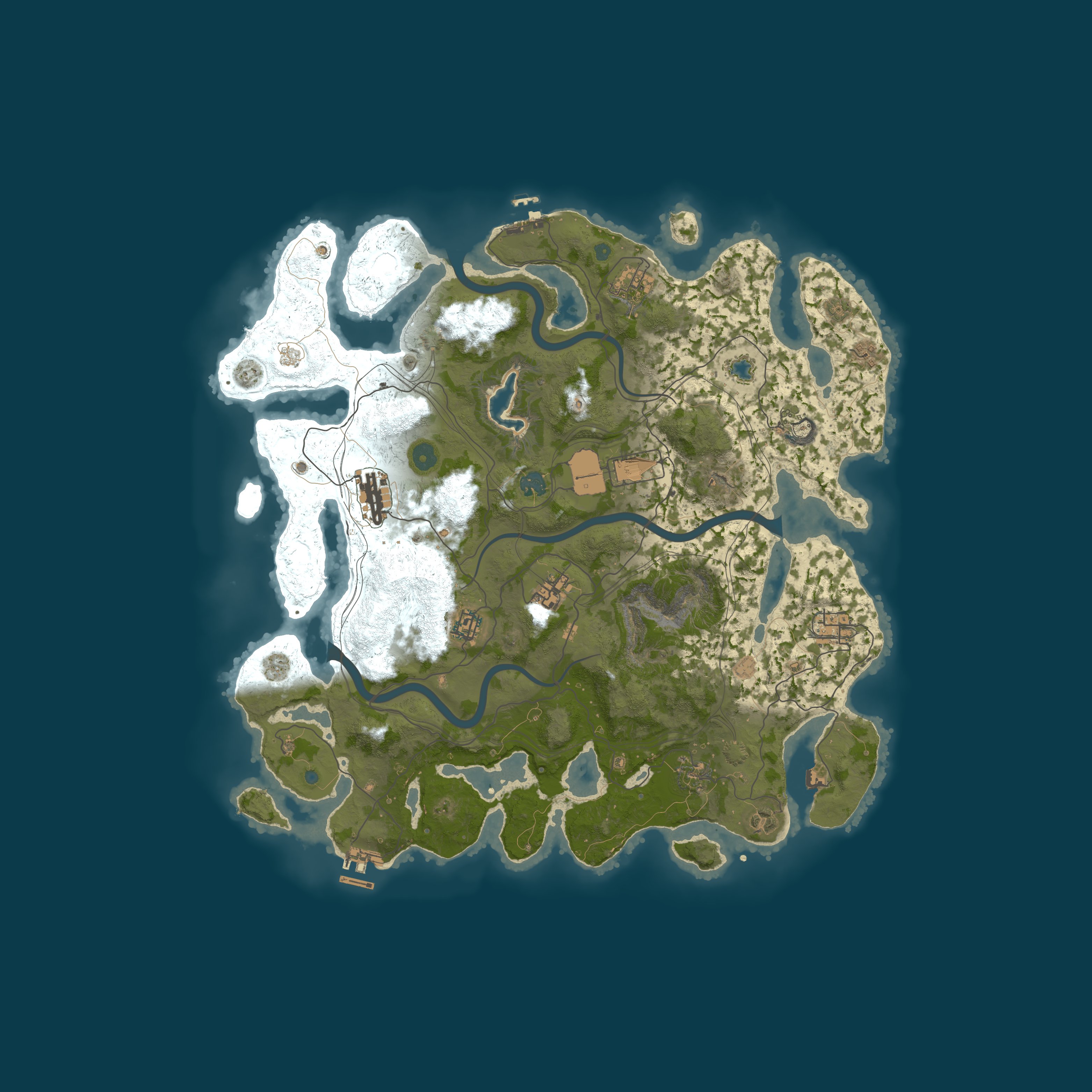 Map for RUST ACADEMY #1 - Vanilla / РЕЙДЫ ПО СОГЛАСИЮ