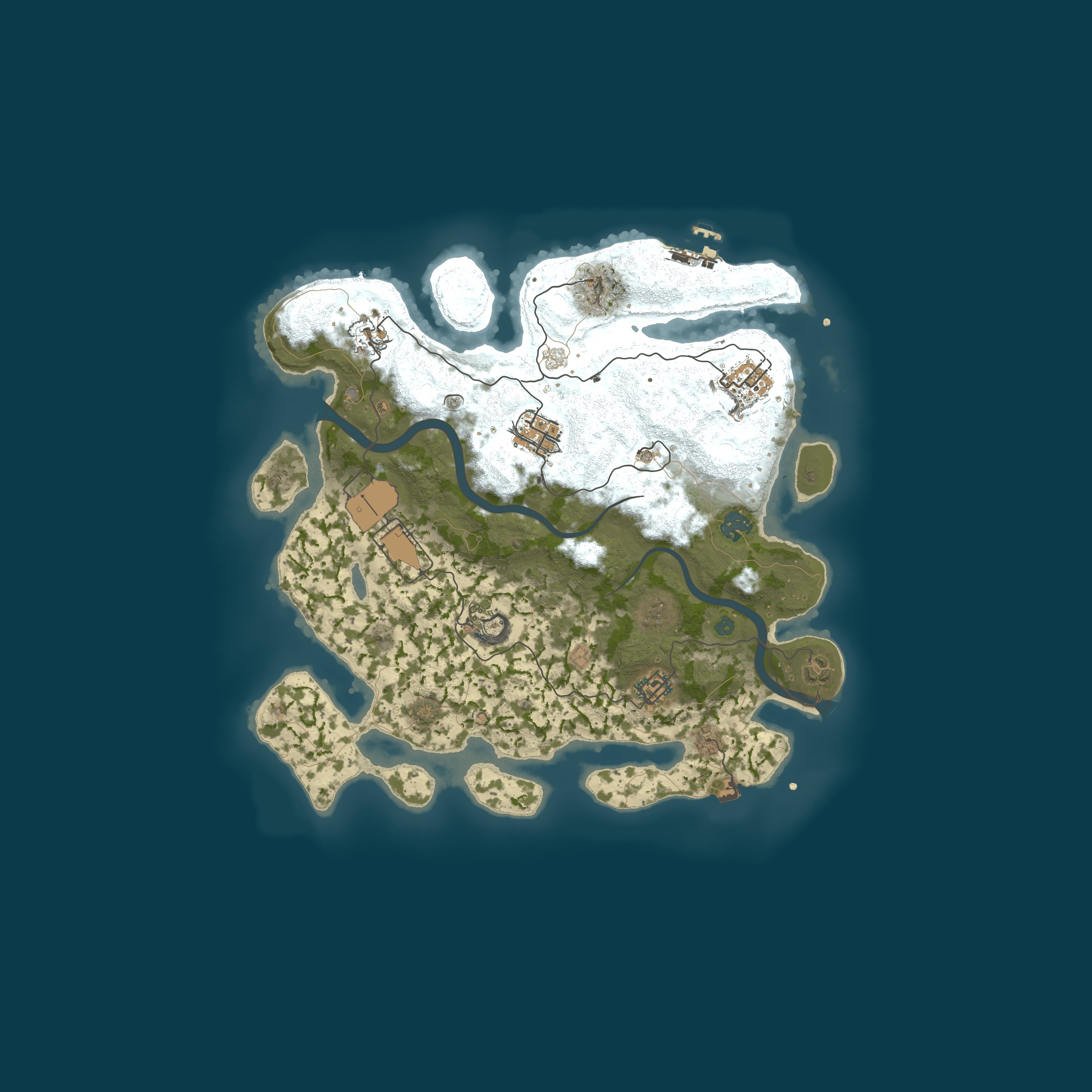 Карта сервера