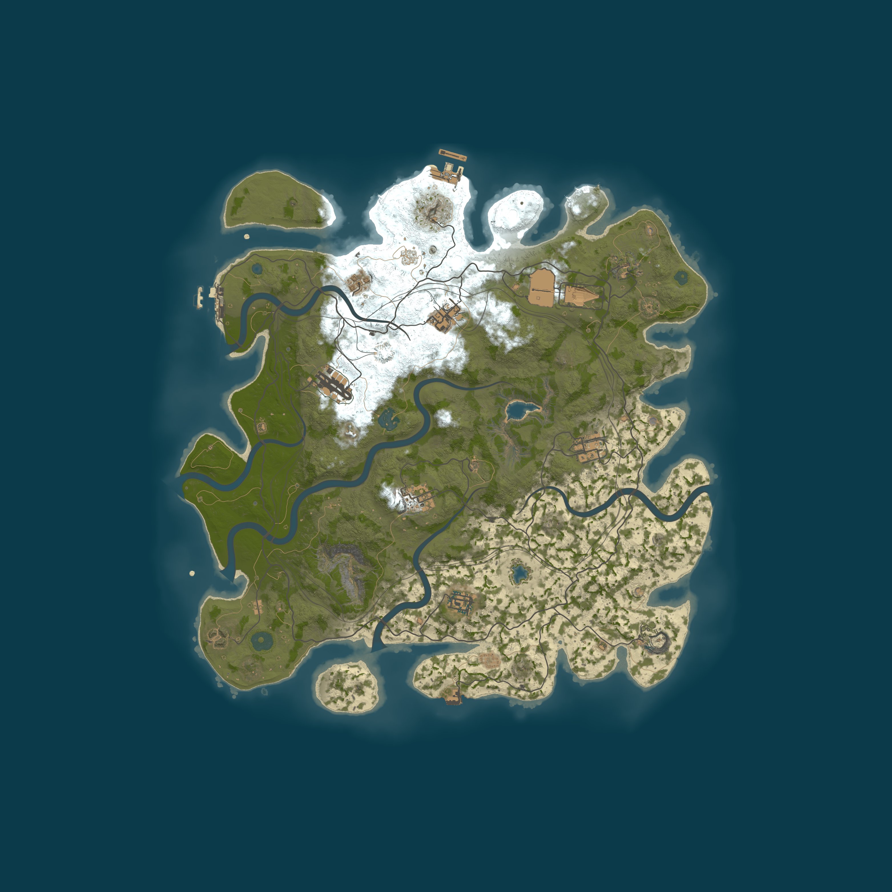 Map for Alberta Wildlands