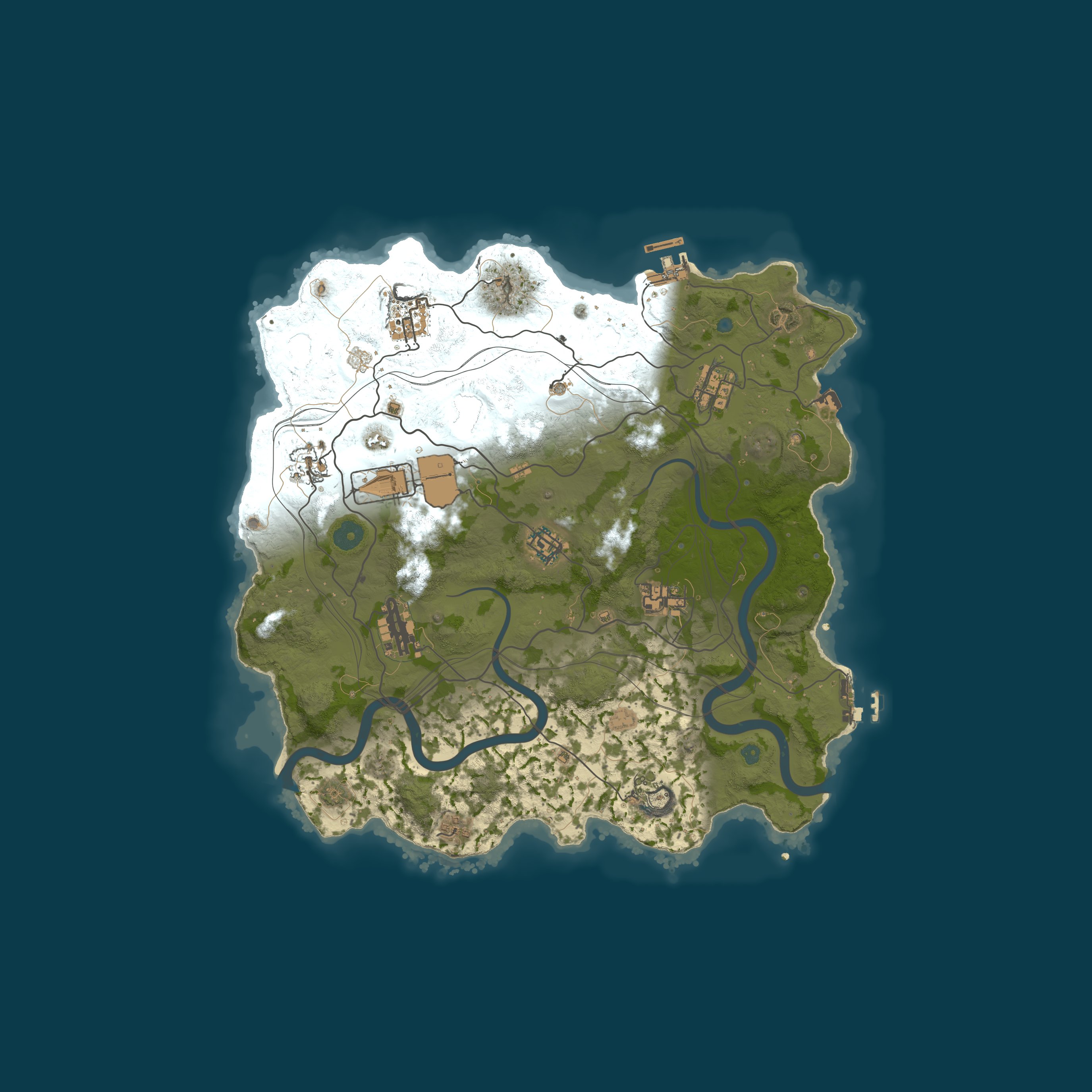 Map for WEREWOLF GAMING.CO 5x NO BPs |Loot X5|TP|Homes|Kits|JUST WIPED
