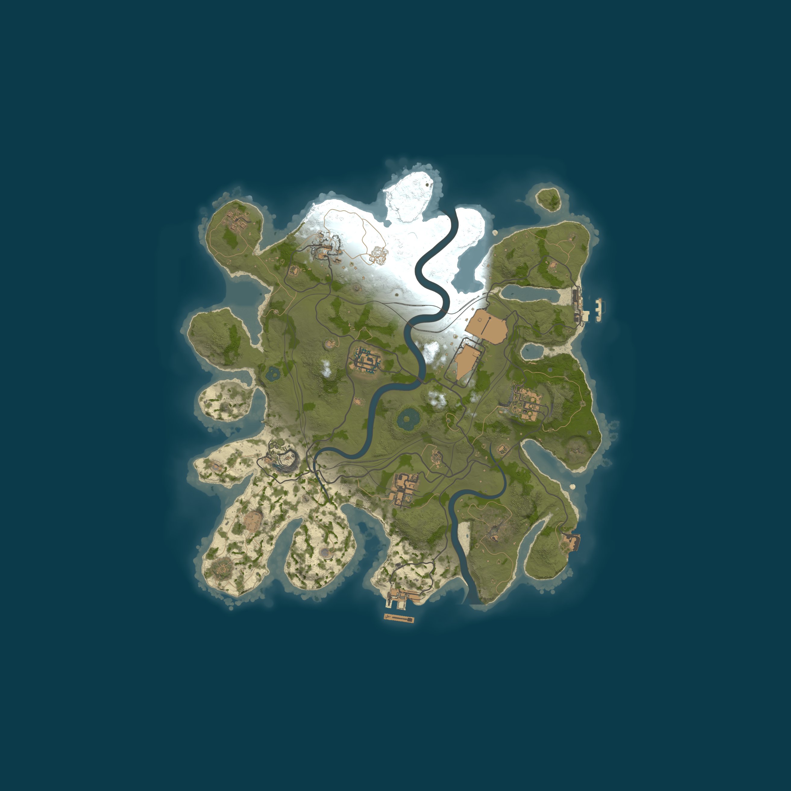 Карта сервера