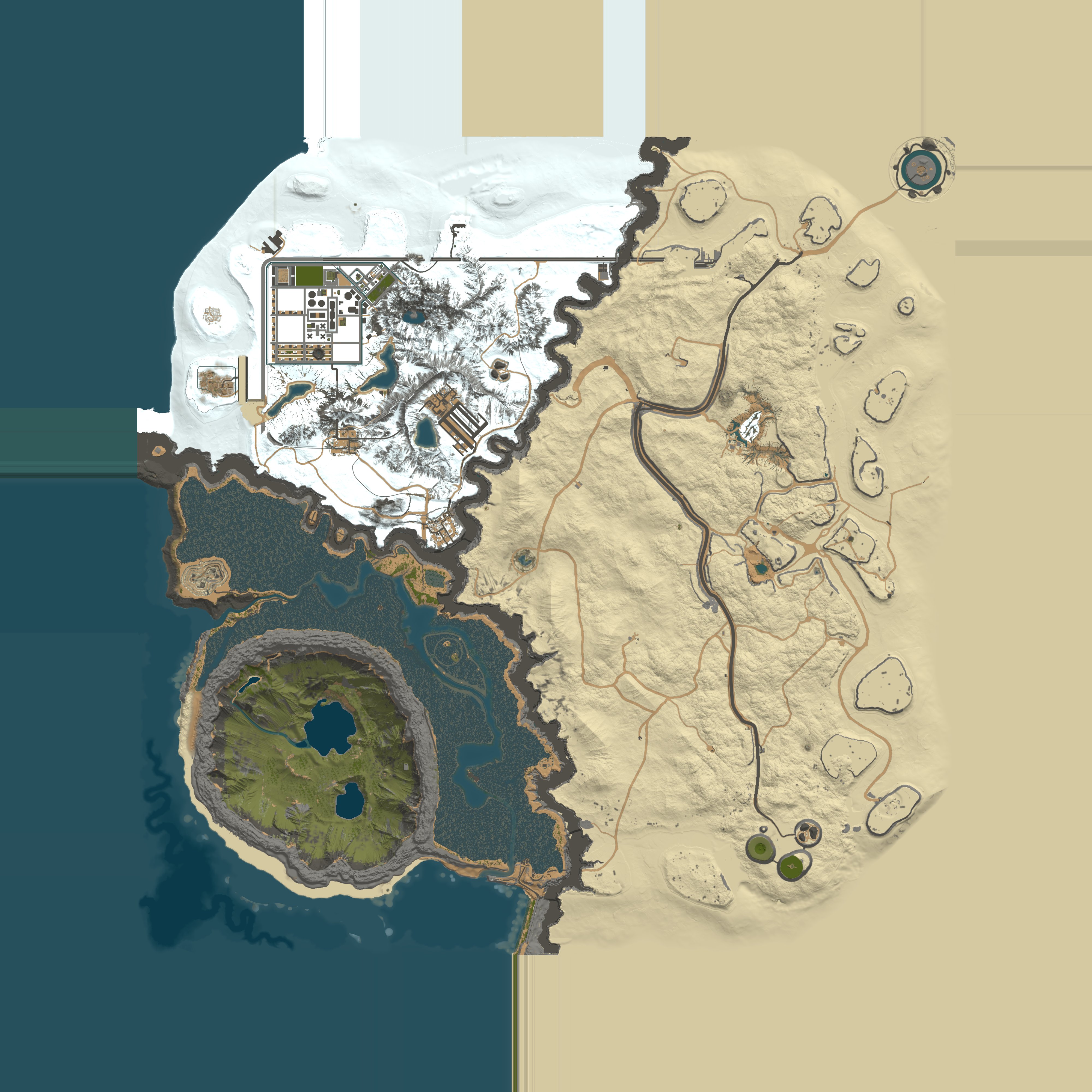 Map for FURY ROAD x0.1|HARDCORE|RPG|NPC|