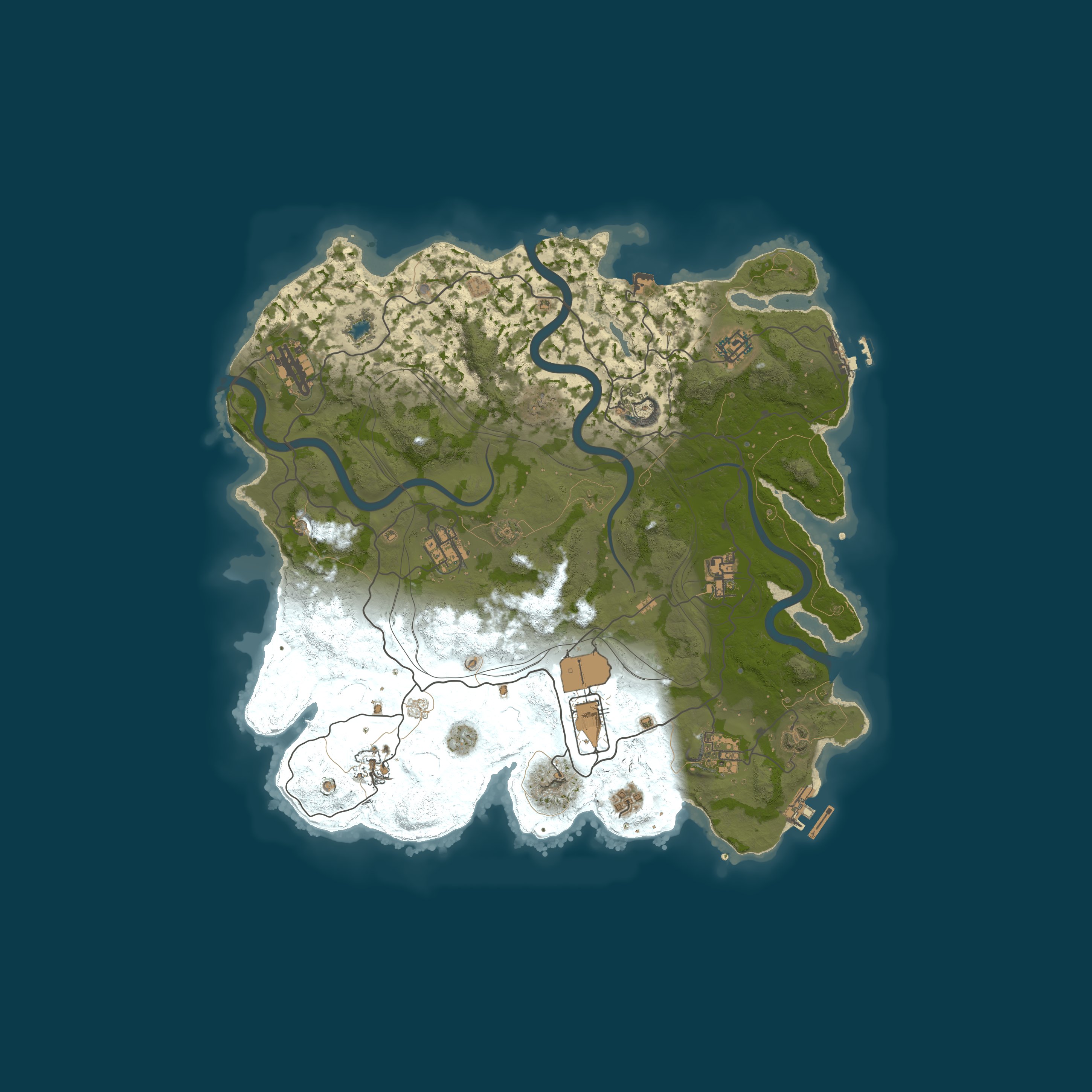 Rust map 3800/22983