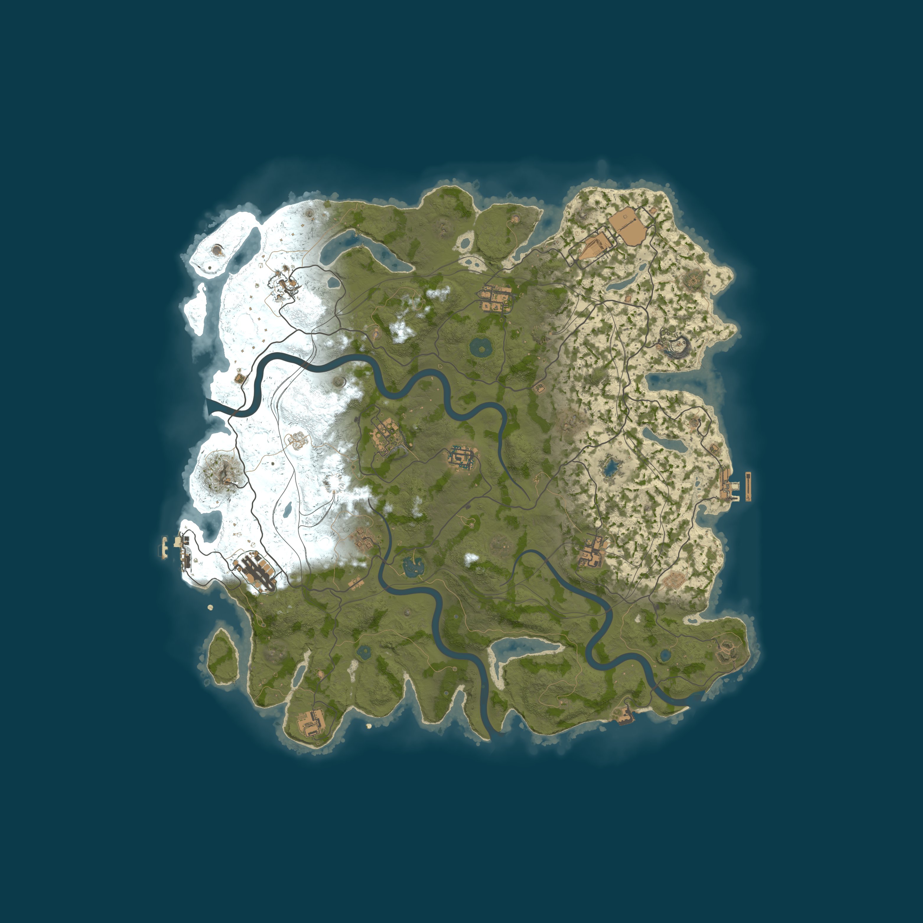 Rust map 4250/1337