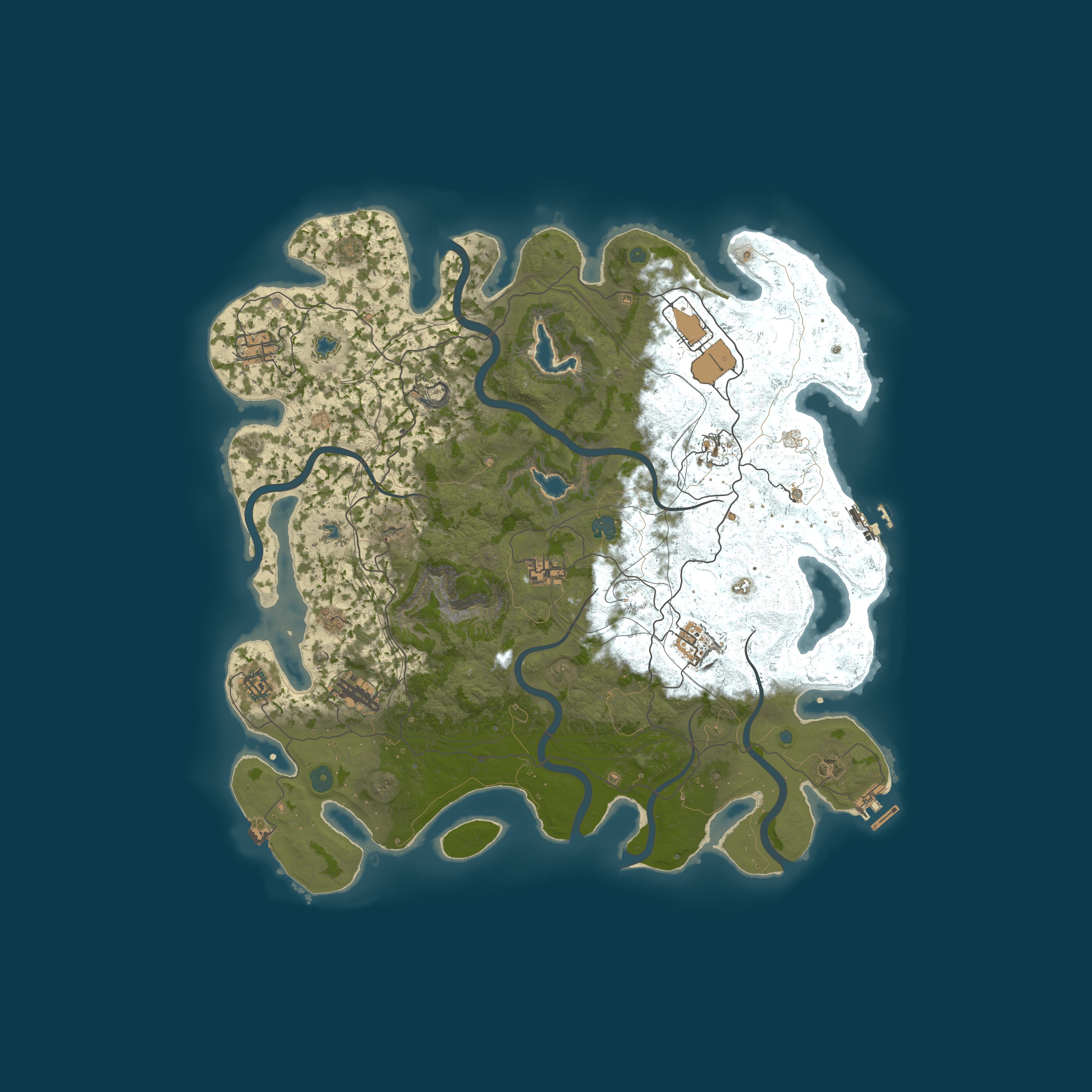 Map for FR]THE SURVIVOR|PVE|XP|MAXEVENT|SHOP|Raidbase|