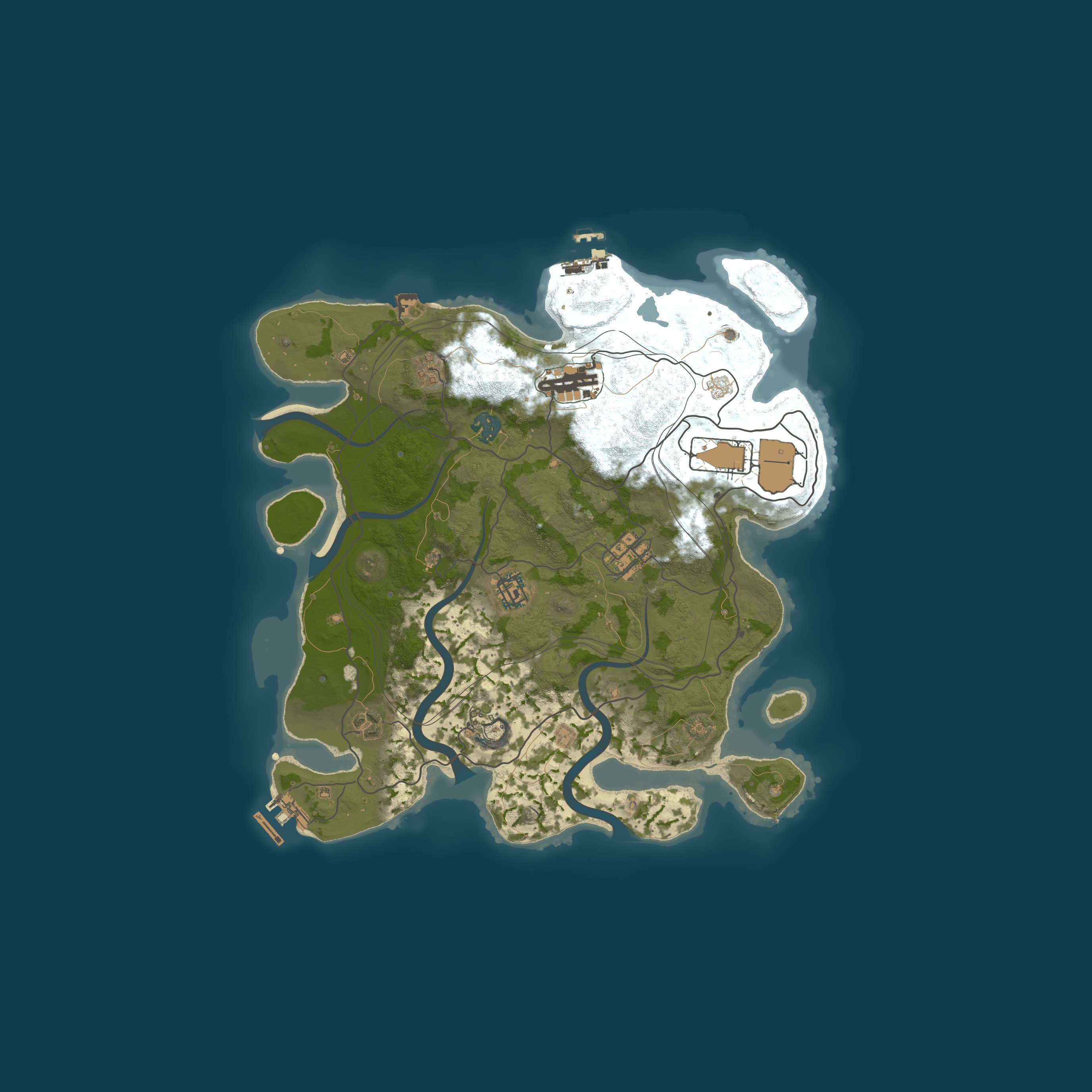 Map for RUST RAID REVENGE |X1.5/X3|NEW MODE|SKINS|FRIDAY| WIPE 20.03