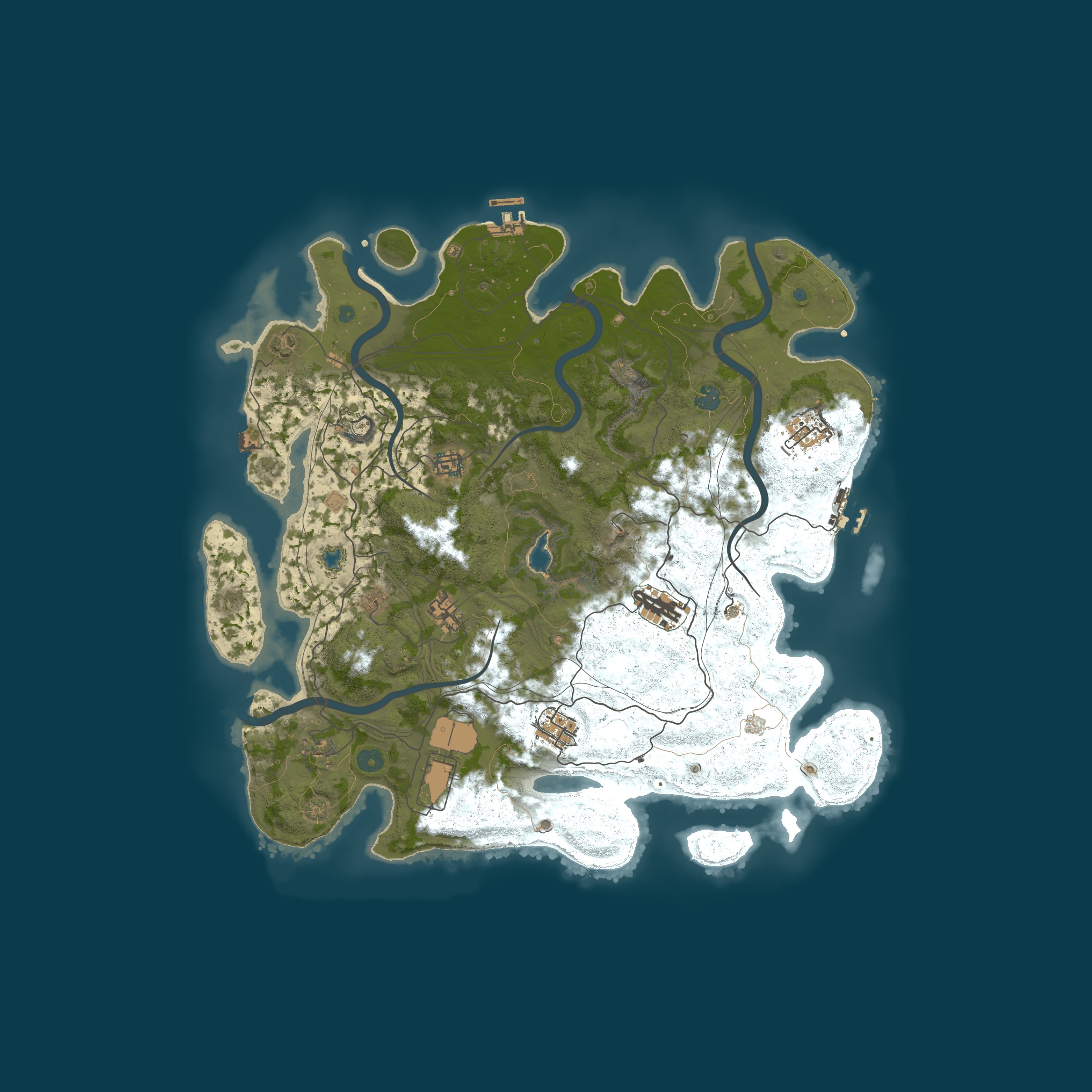 Карта сервера