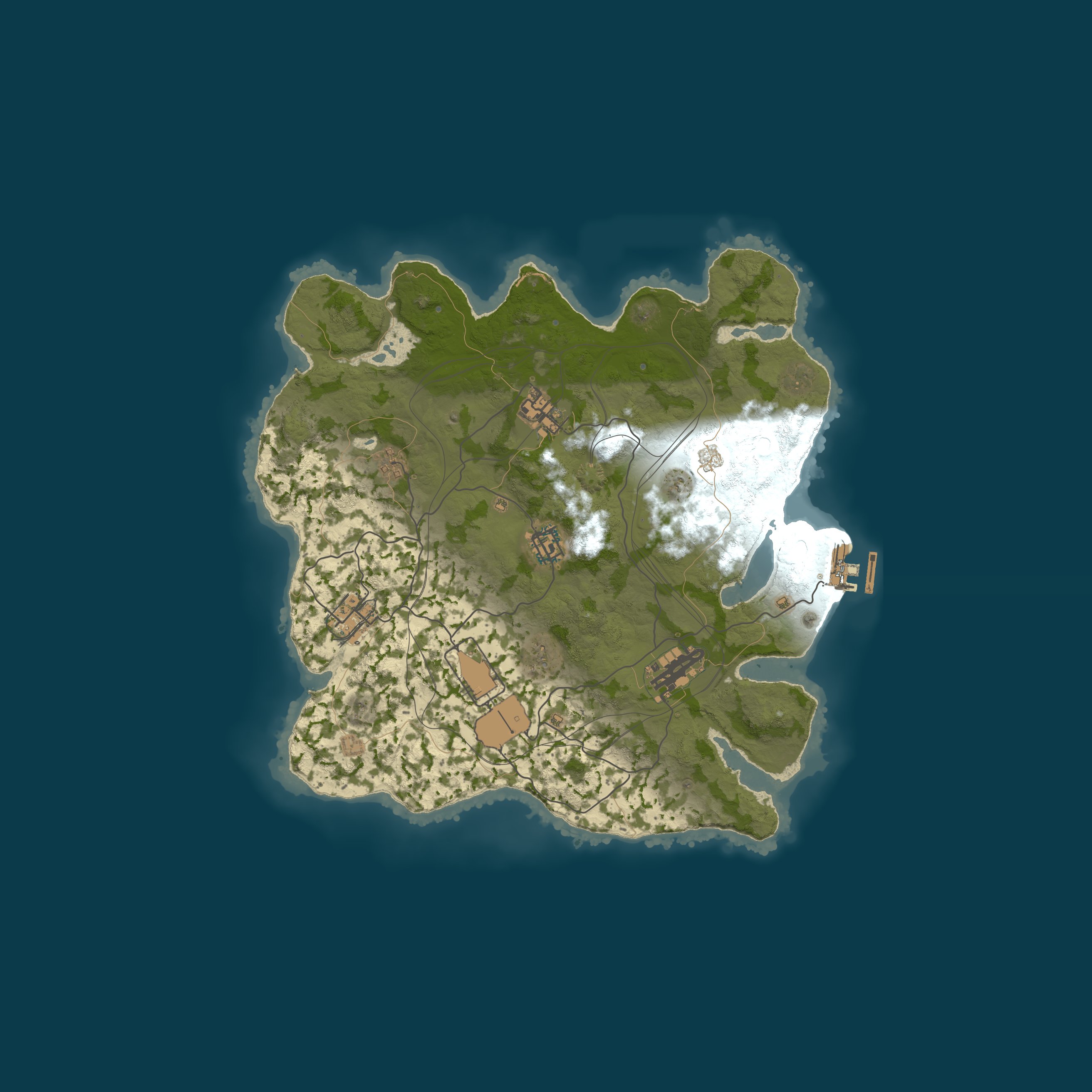 Карта сервера