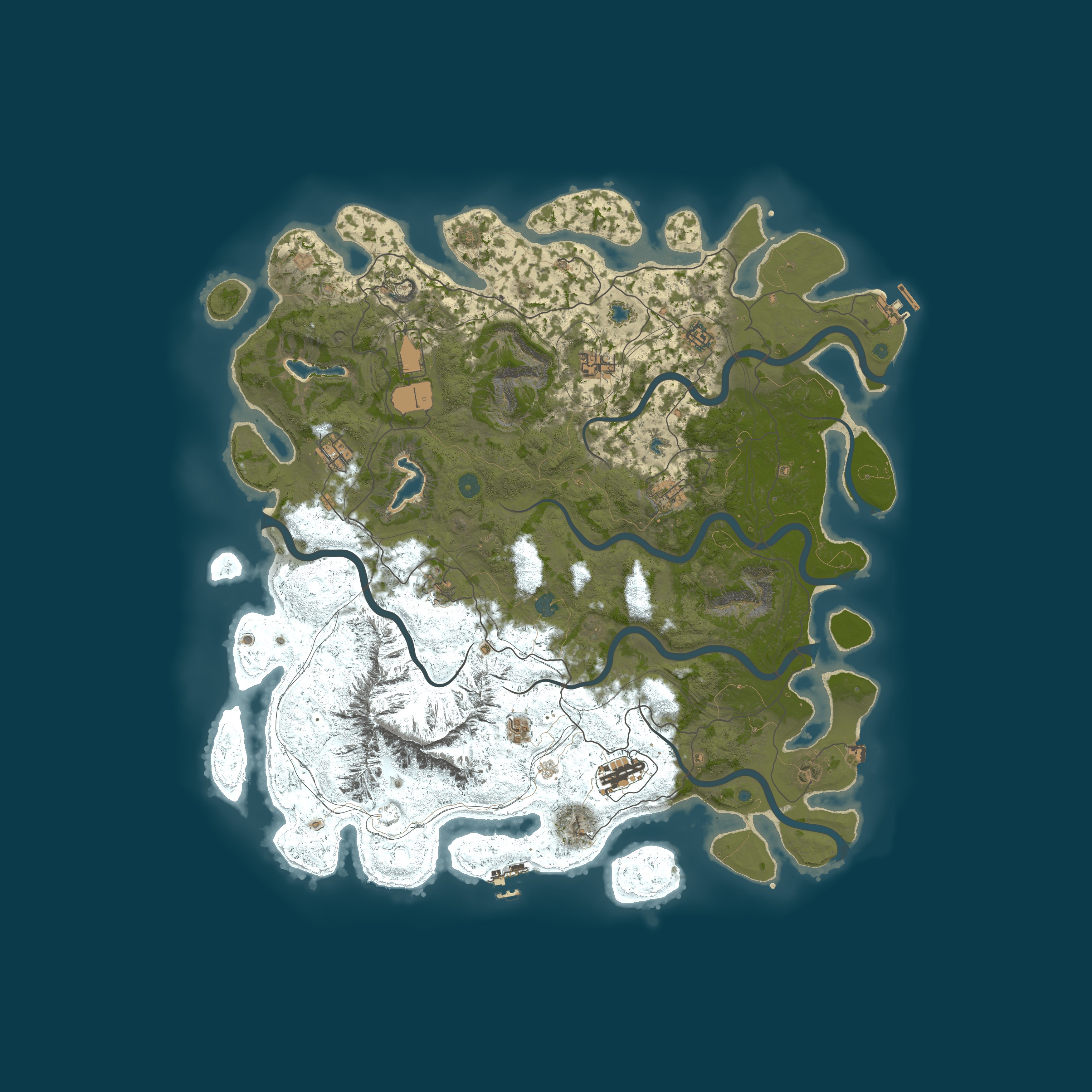 Карта сервера