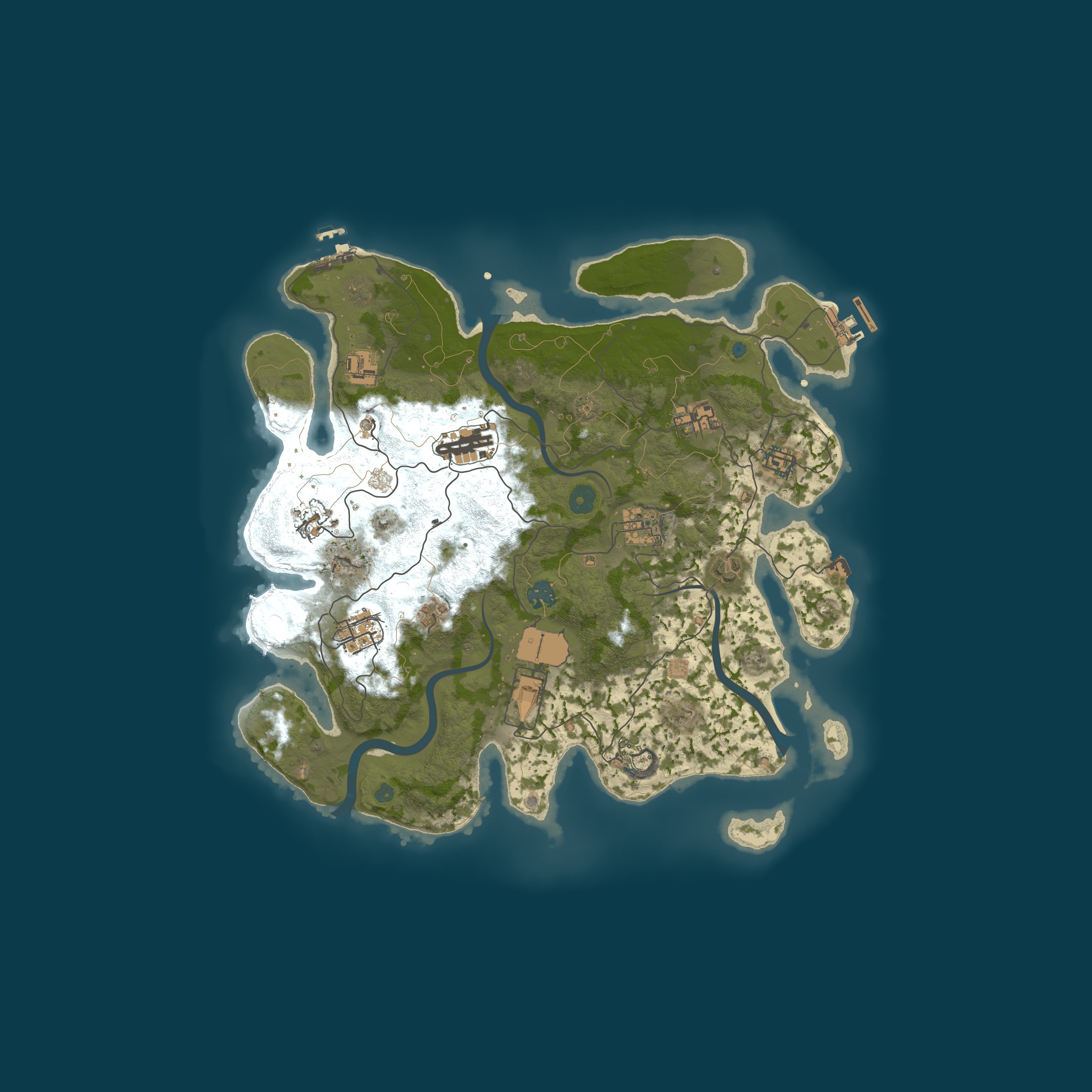 Map for Russian Siberia [ PVP\PVE | NPC | Events | Ru ] 06.08