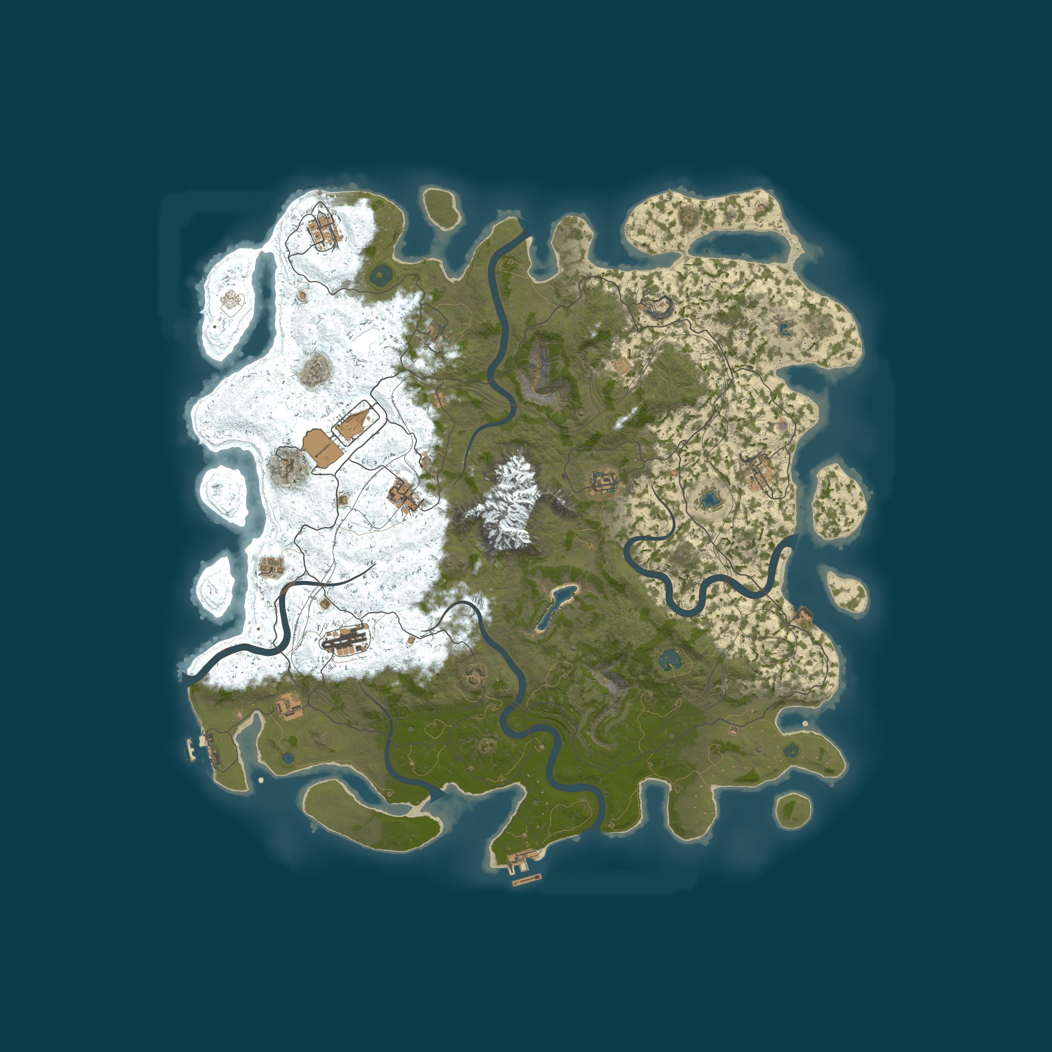 Map for The Green 2.0 | 2x, 1/4 Upkeep | Free Minis | Weather | Large M