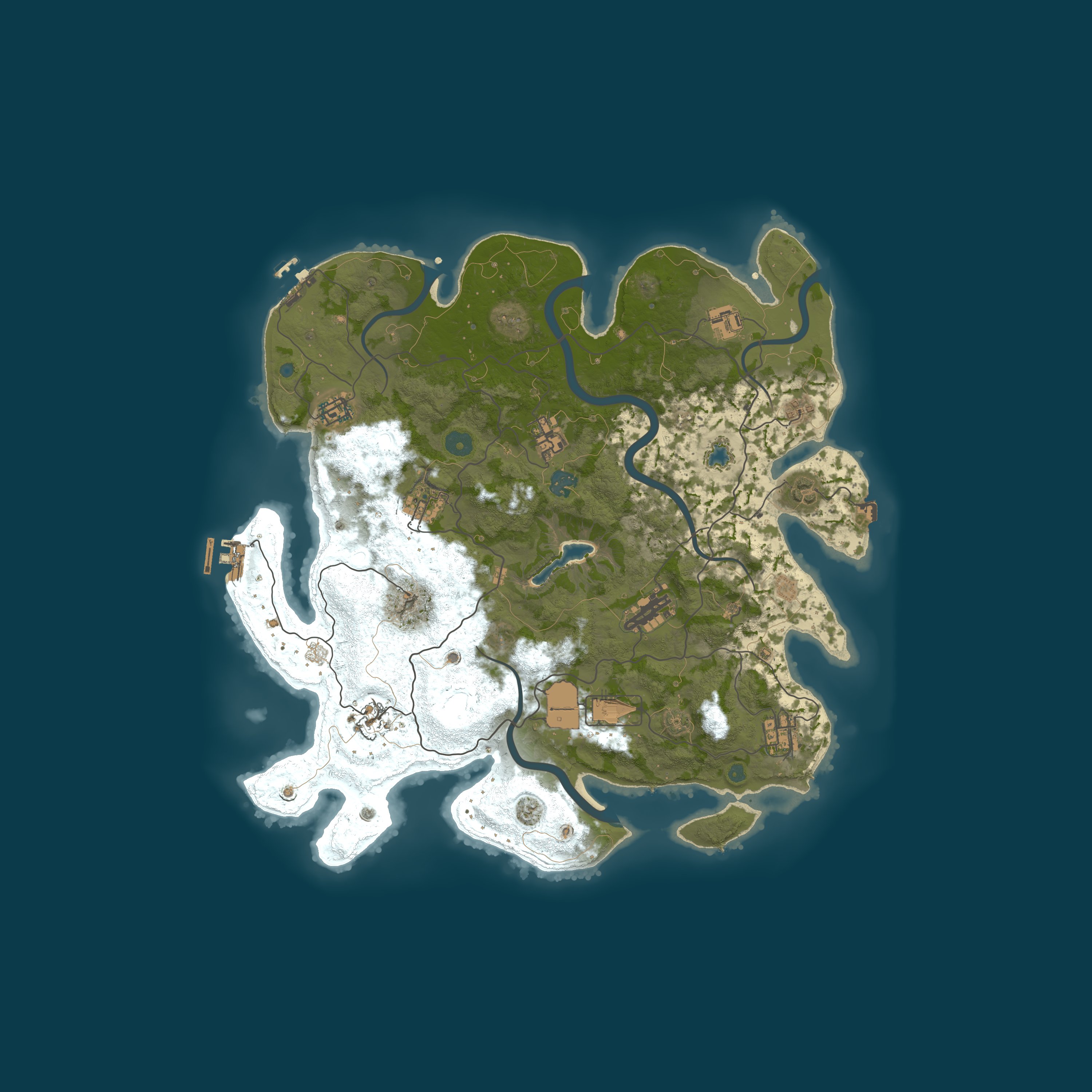 Map for Dads and Noobs / Low stress