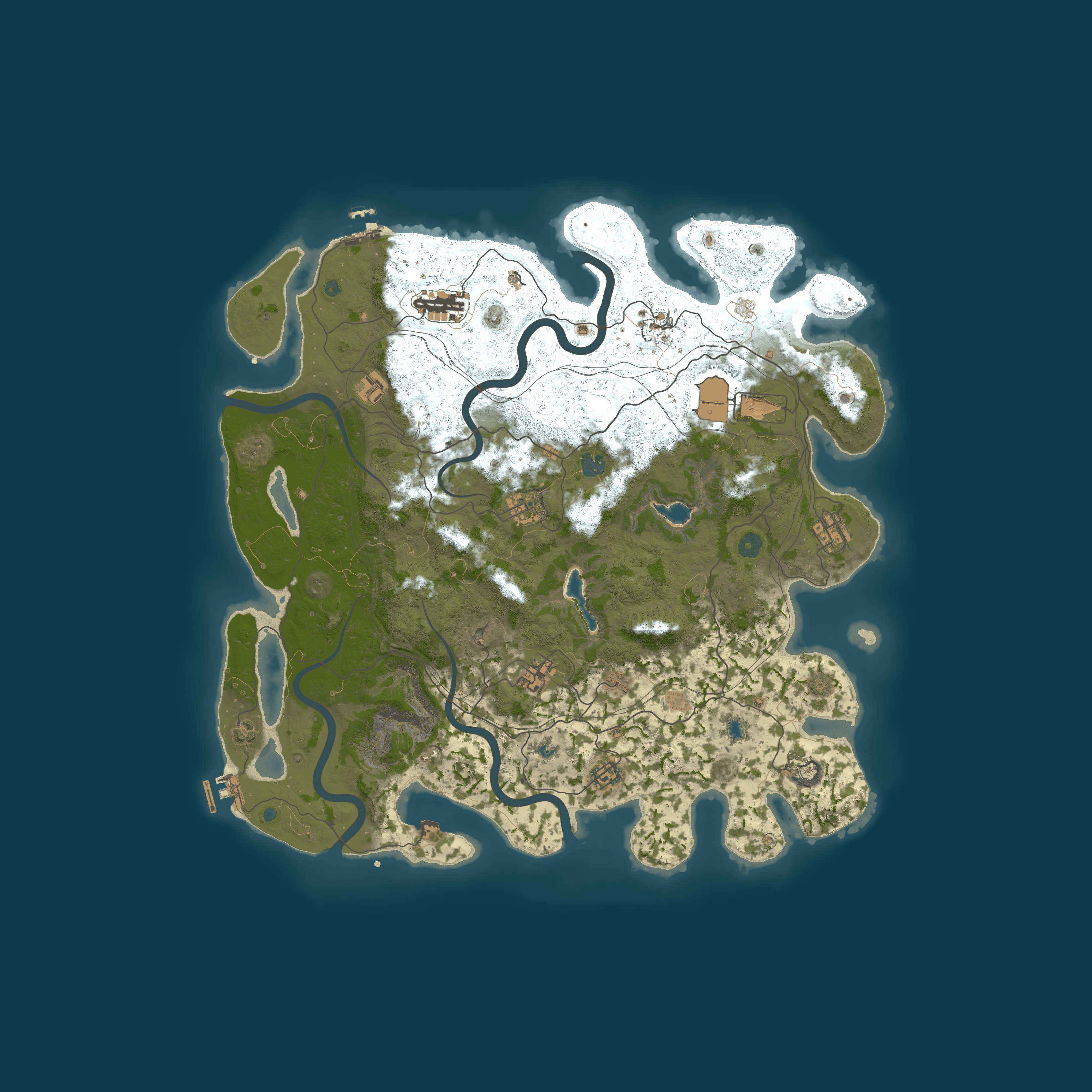 Map for Rusty Test Server