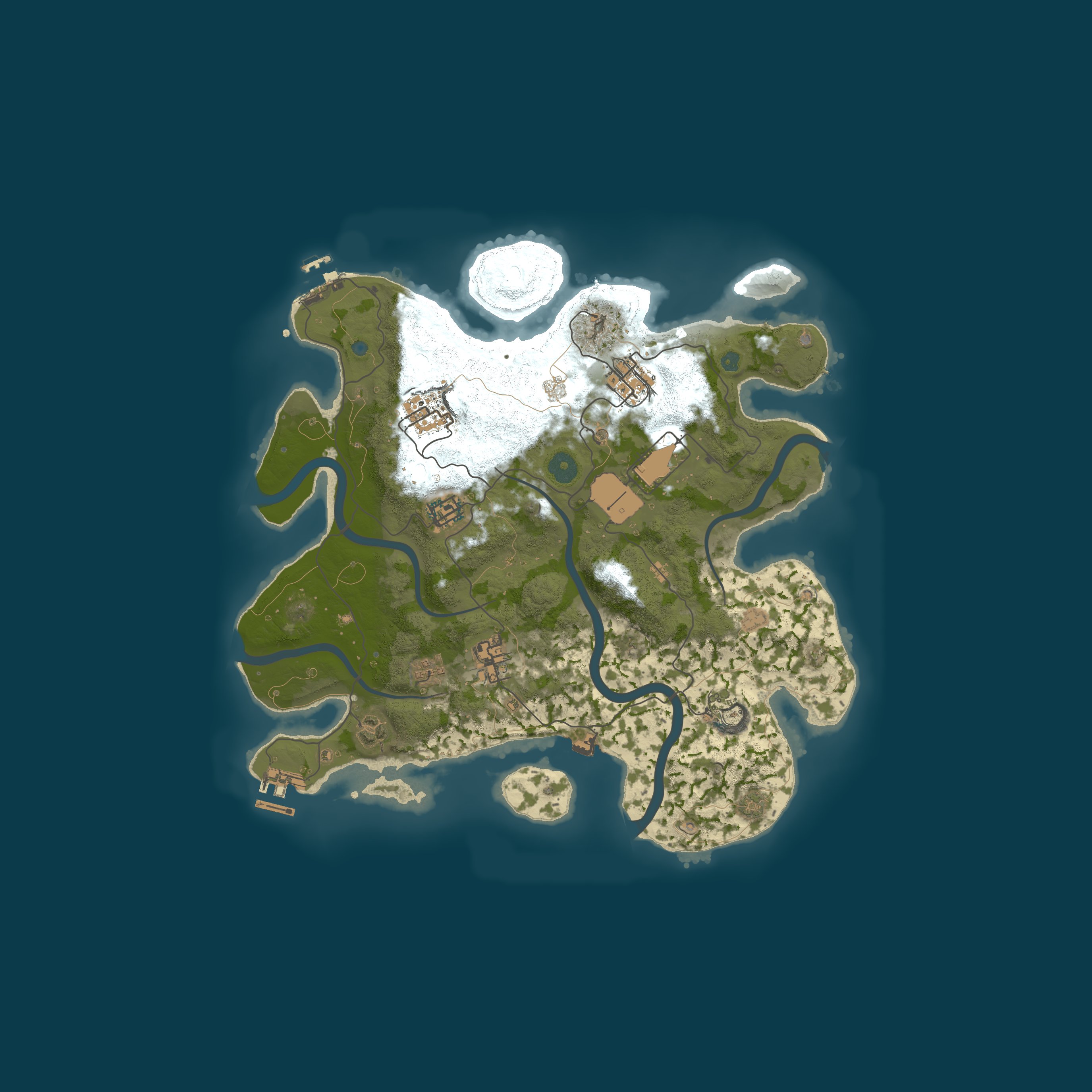 Карта сервера