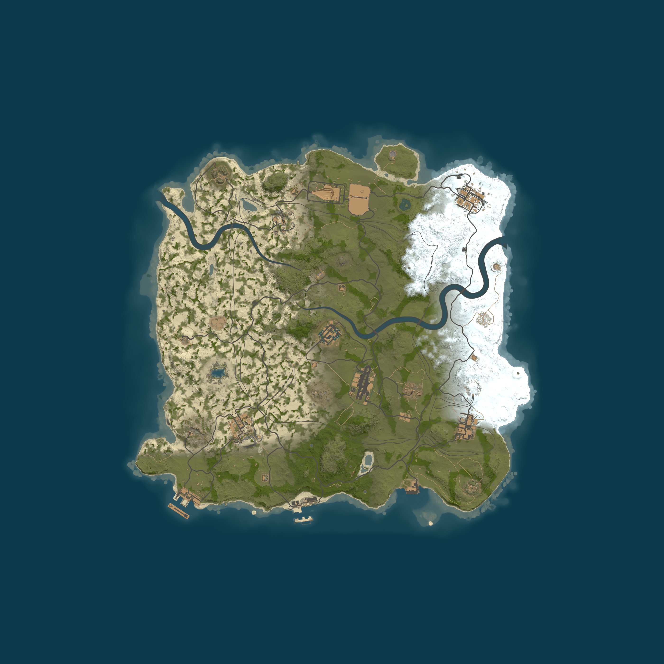 Map for [BR/LATAM] TERRA HOSTIL 2X | SOLO/ DUO/ TRIO |