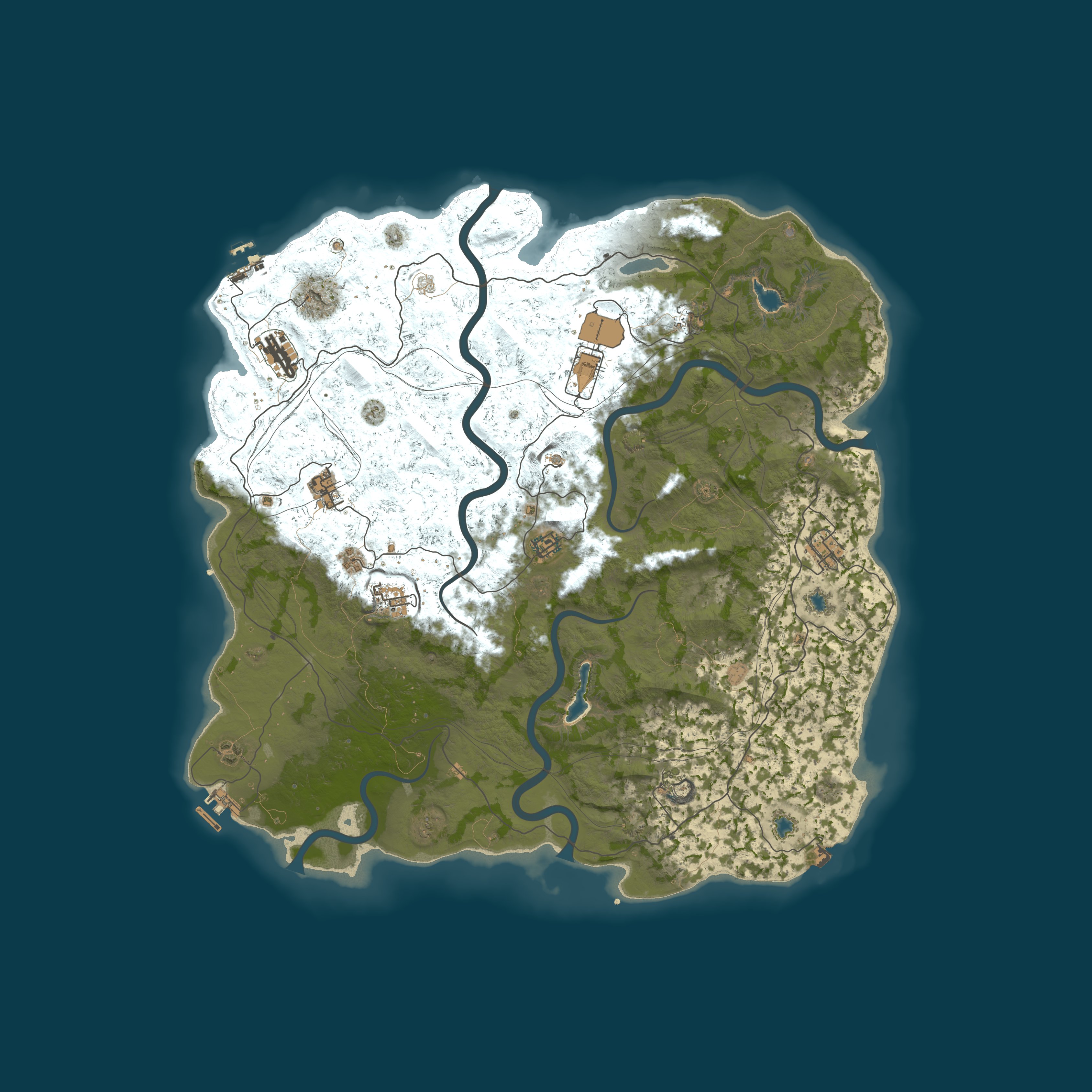 Map for Rust Arena - EU 2X Weekly (Friday) | Vanilla+