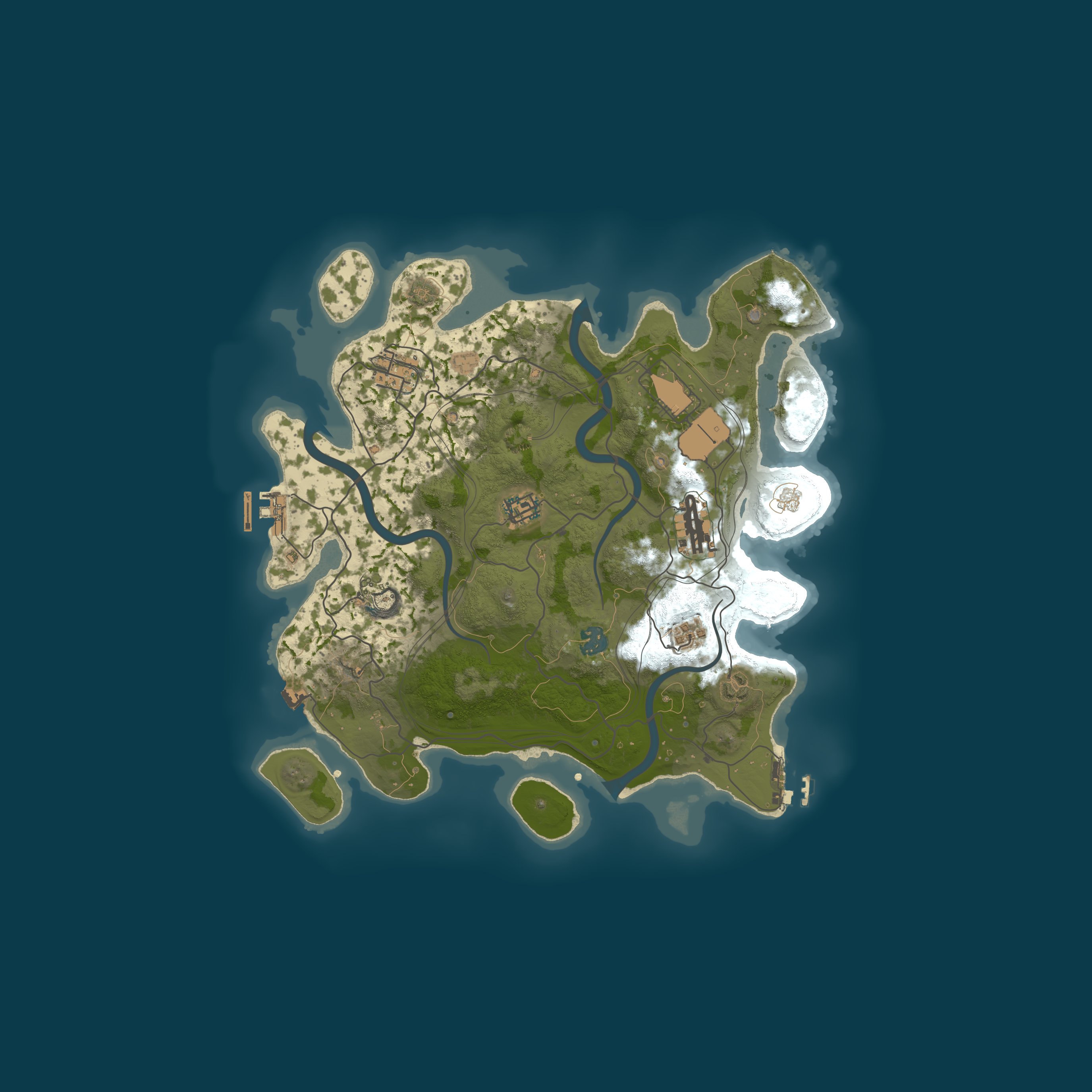 Карта сервера