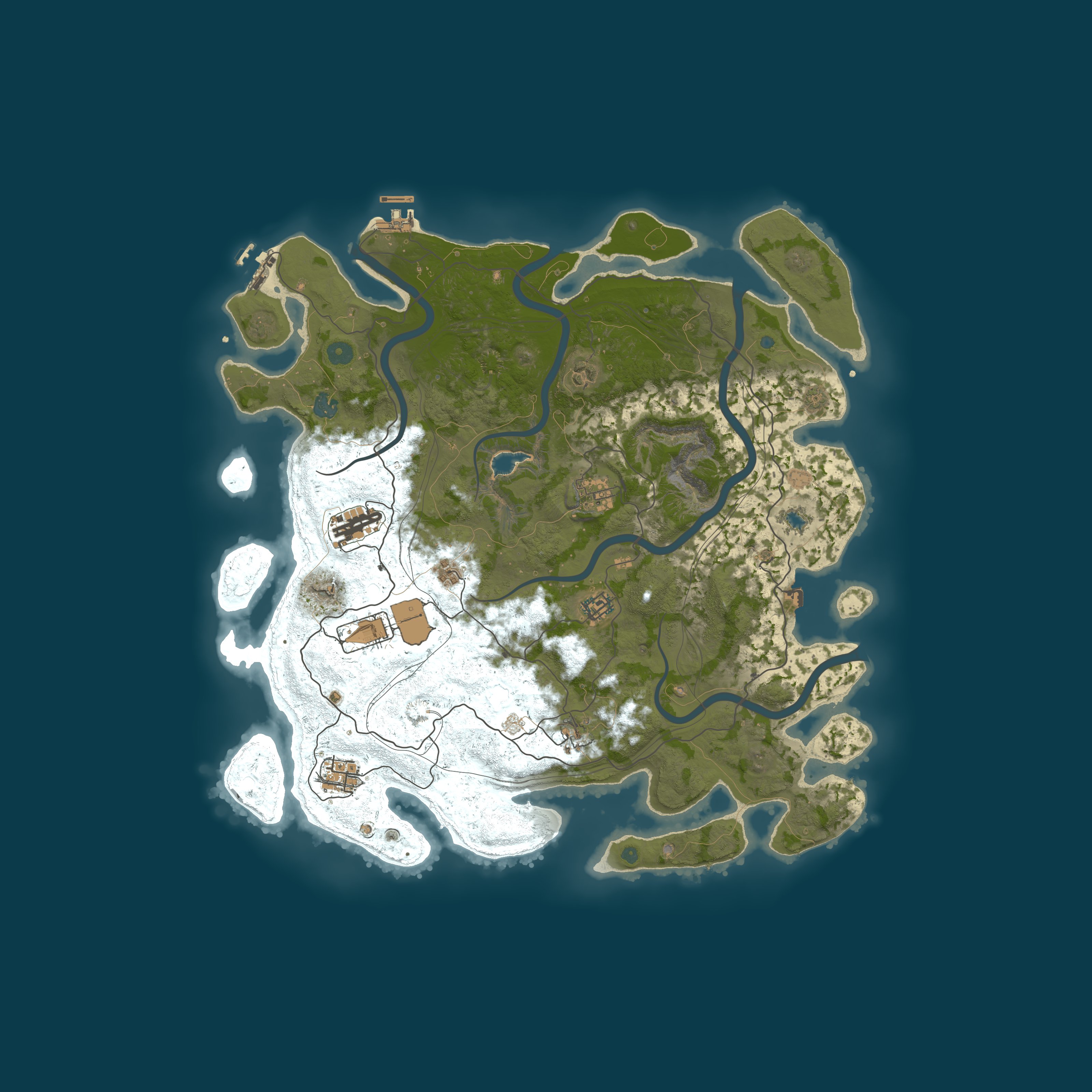 Map for Knucklehead Rust | Vanilla | 5 Man | Monthly