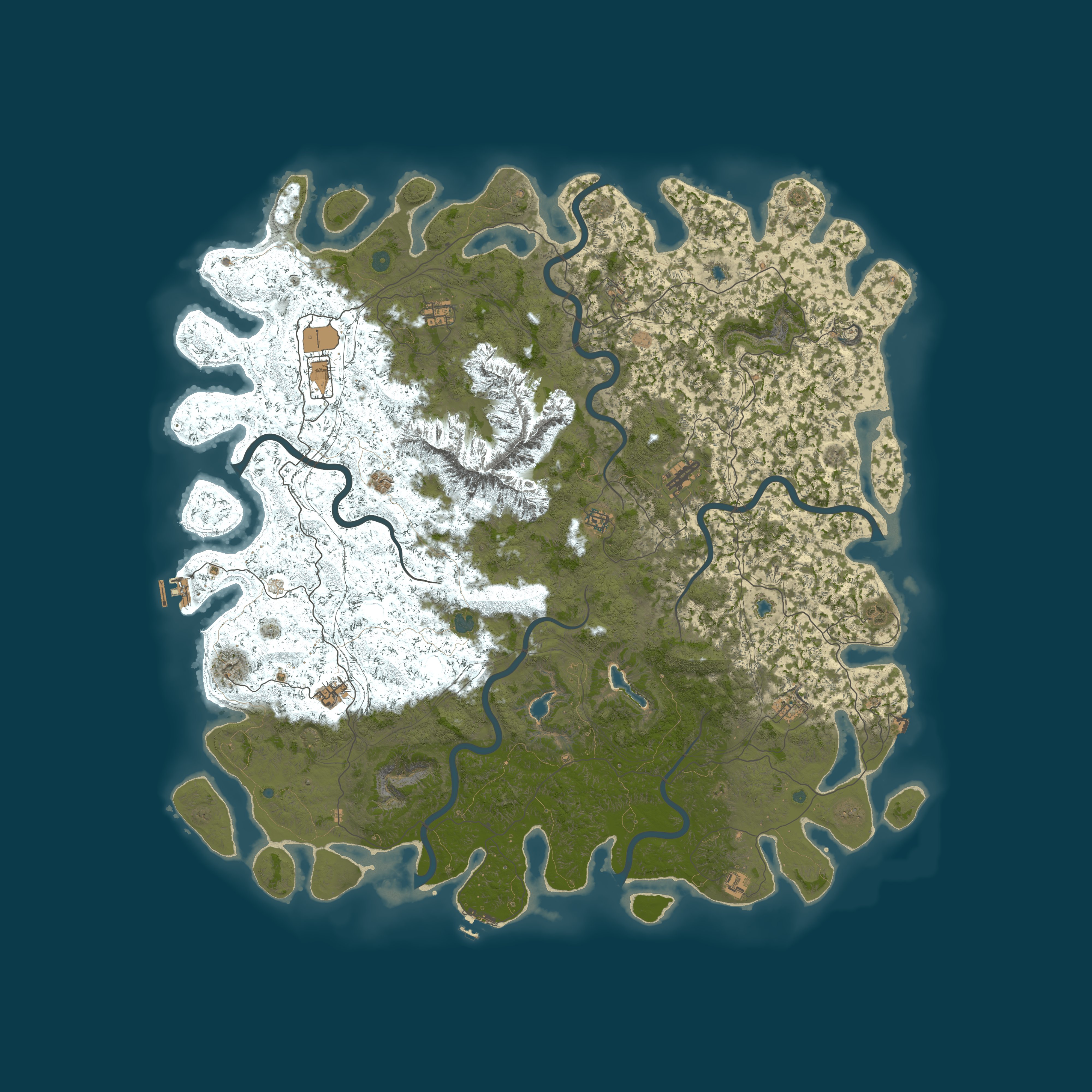 Procedural Map, size 6000, seed 1303598206