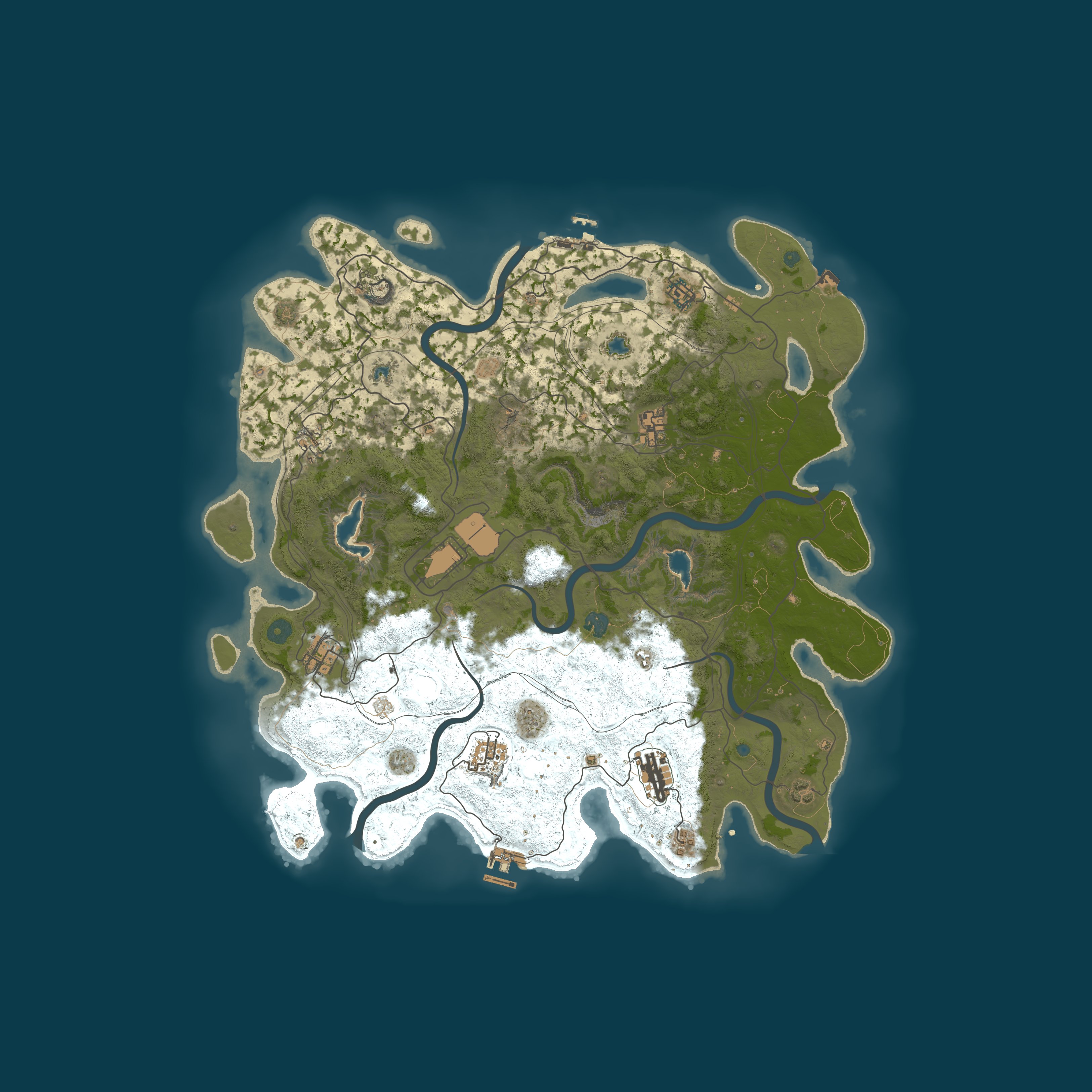 Карта сервера