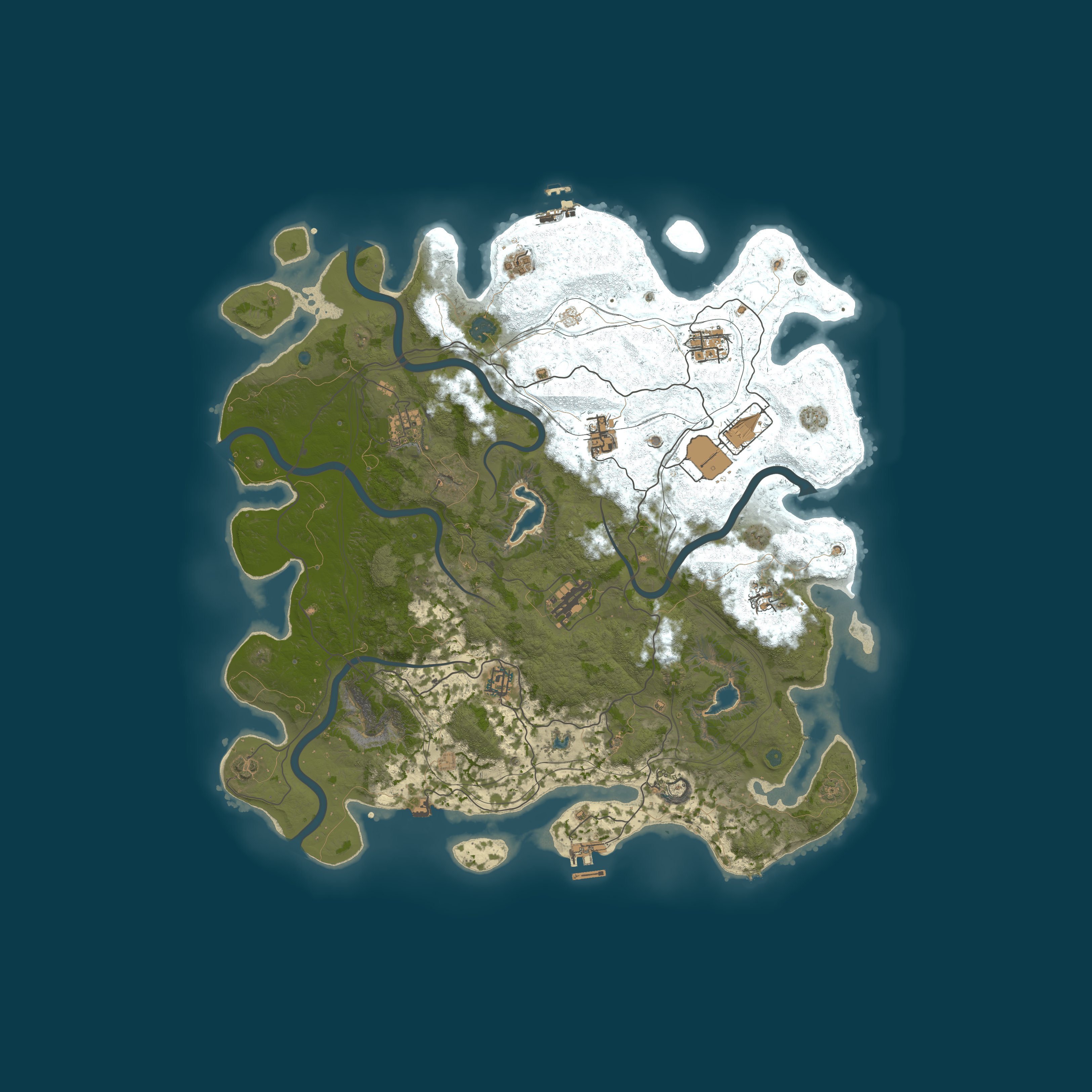 Map for HARDZONE PVE|Quest|Skills|RaidBases|07.05