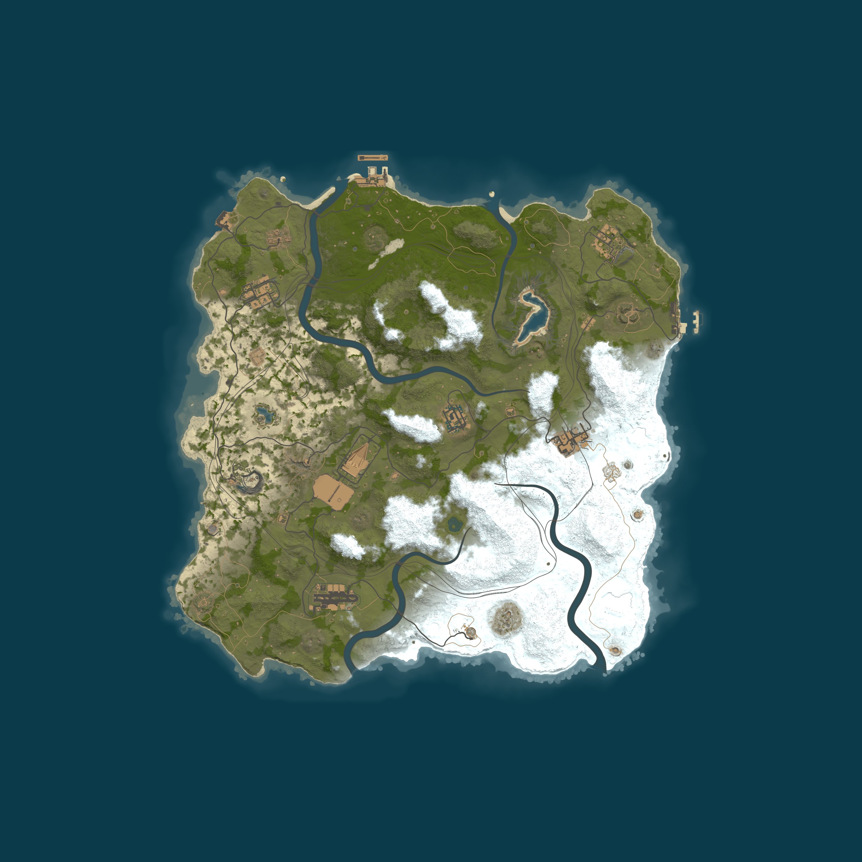 Map for RustForNoobs.com | 10x | Clans | No BPs |x10 AU | Kits