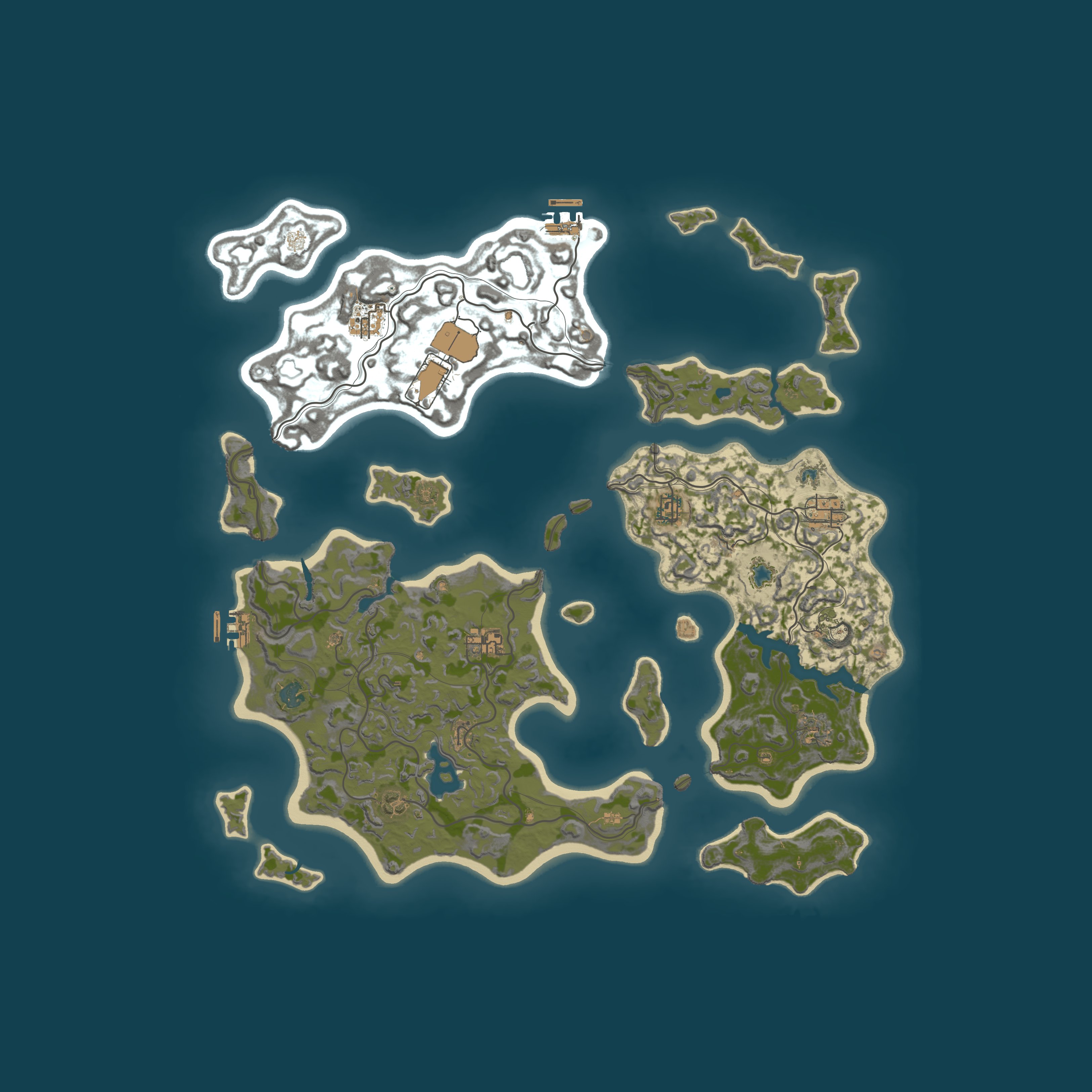 Map for EU - The Golden Knights 2x | Monthly | Vanilla | 25% Upkeep