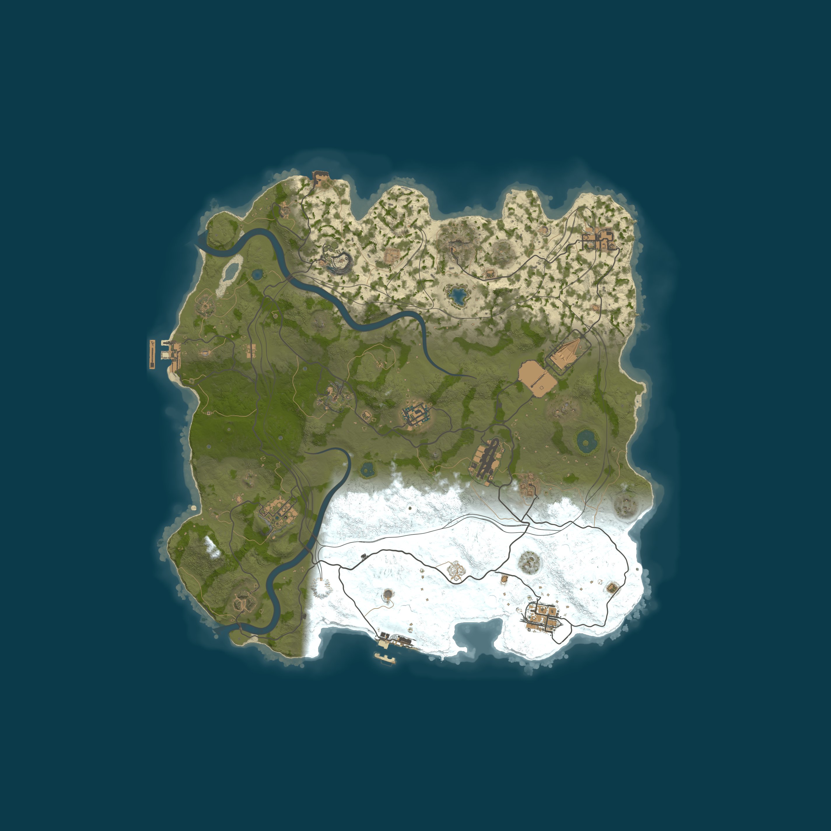 Map for WEREWOLF GAMING.CO 3x Solo/Duo Weekly Fridays|Loot x3|Share BPs