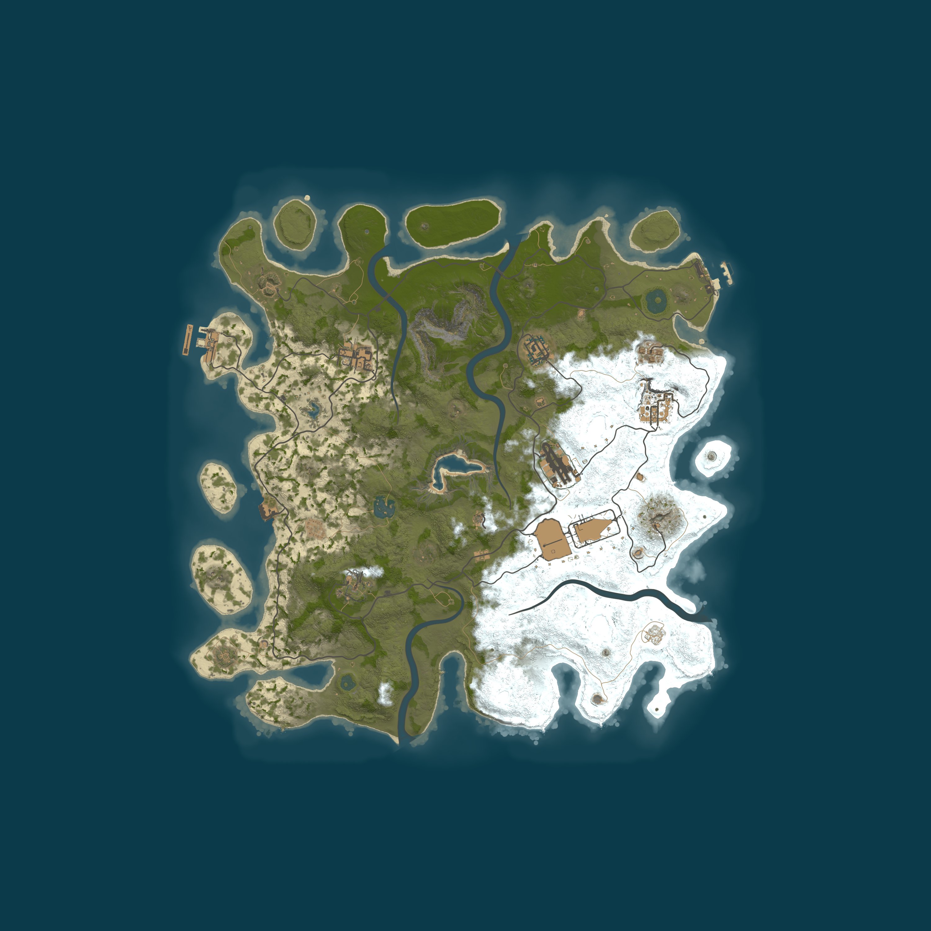 Map for Ninja4 Rust Server