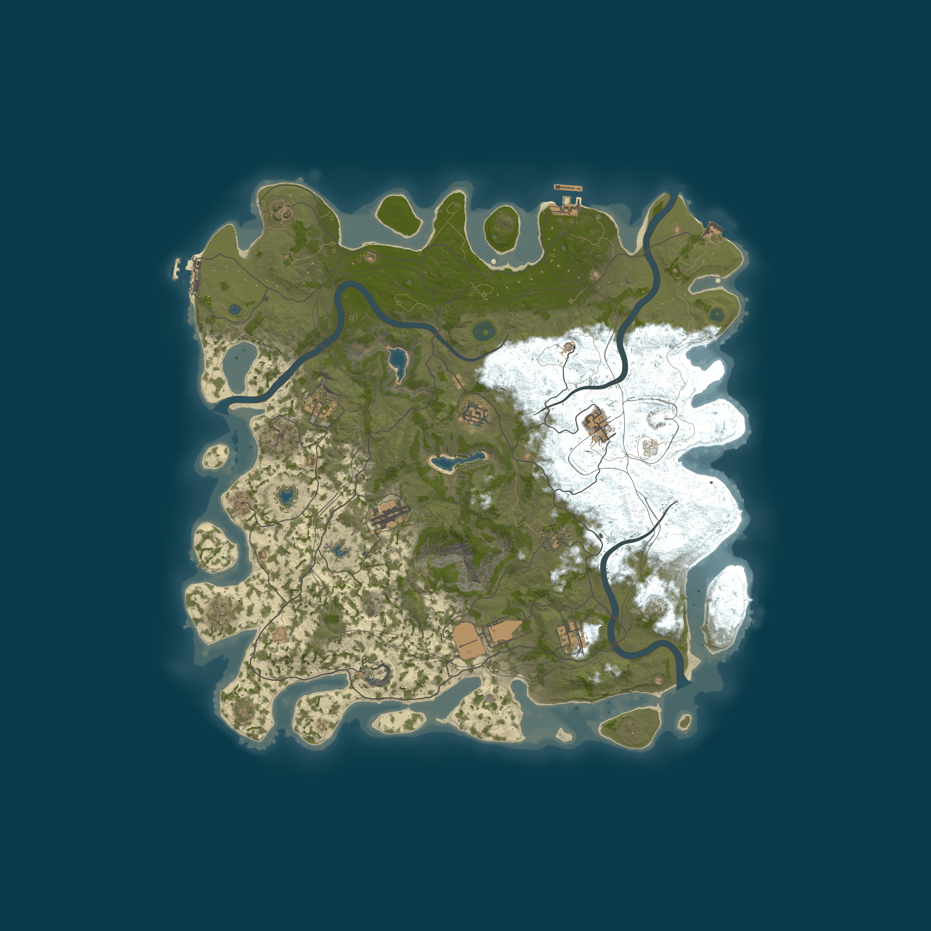 Map for (3/5) Indy 5x Monthly | Mini Spawns | No Turret Limit