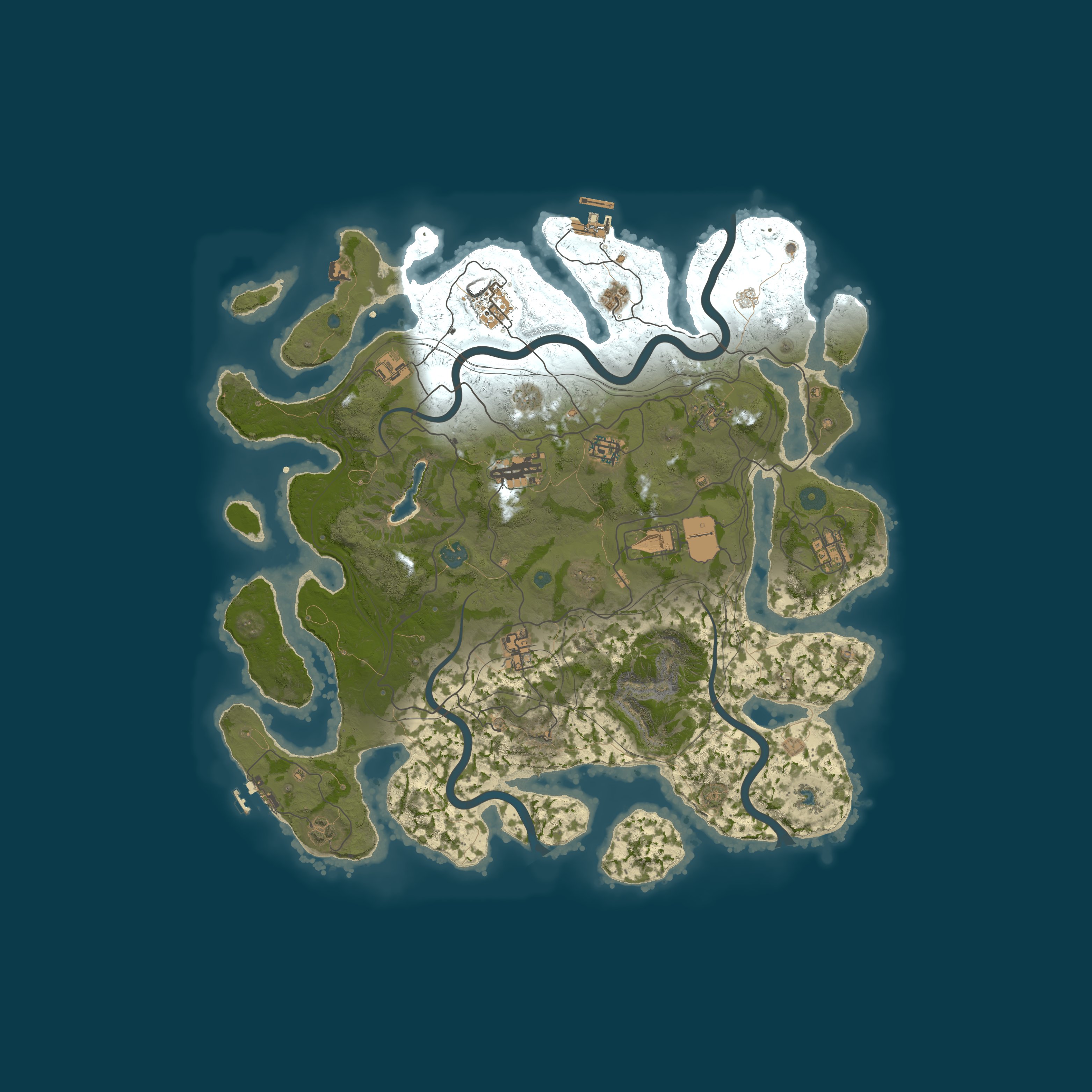 Rust map 4250/1337