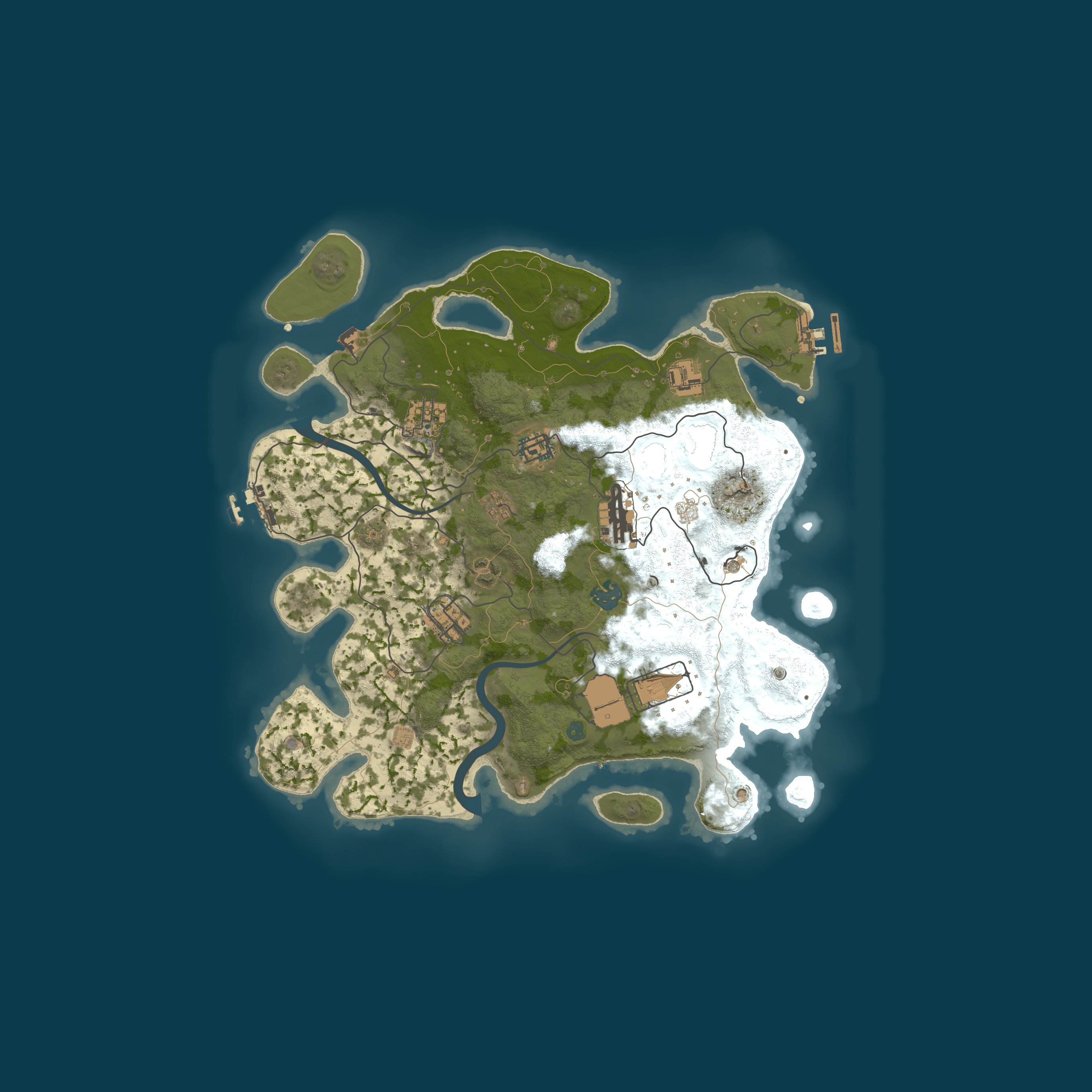 Map for Evo Renewal Zone XVIII