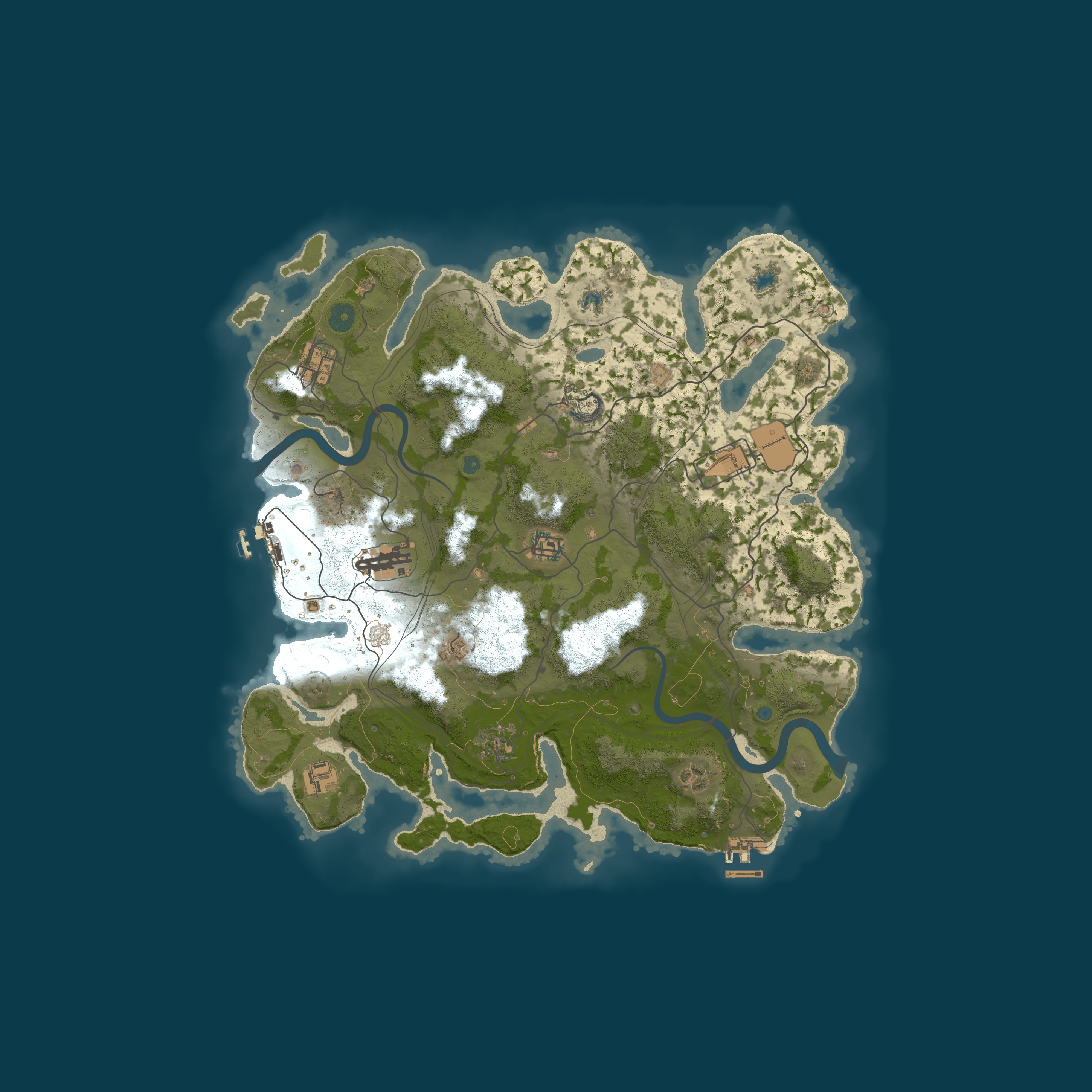 Rust map 3800/1337