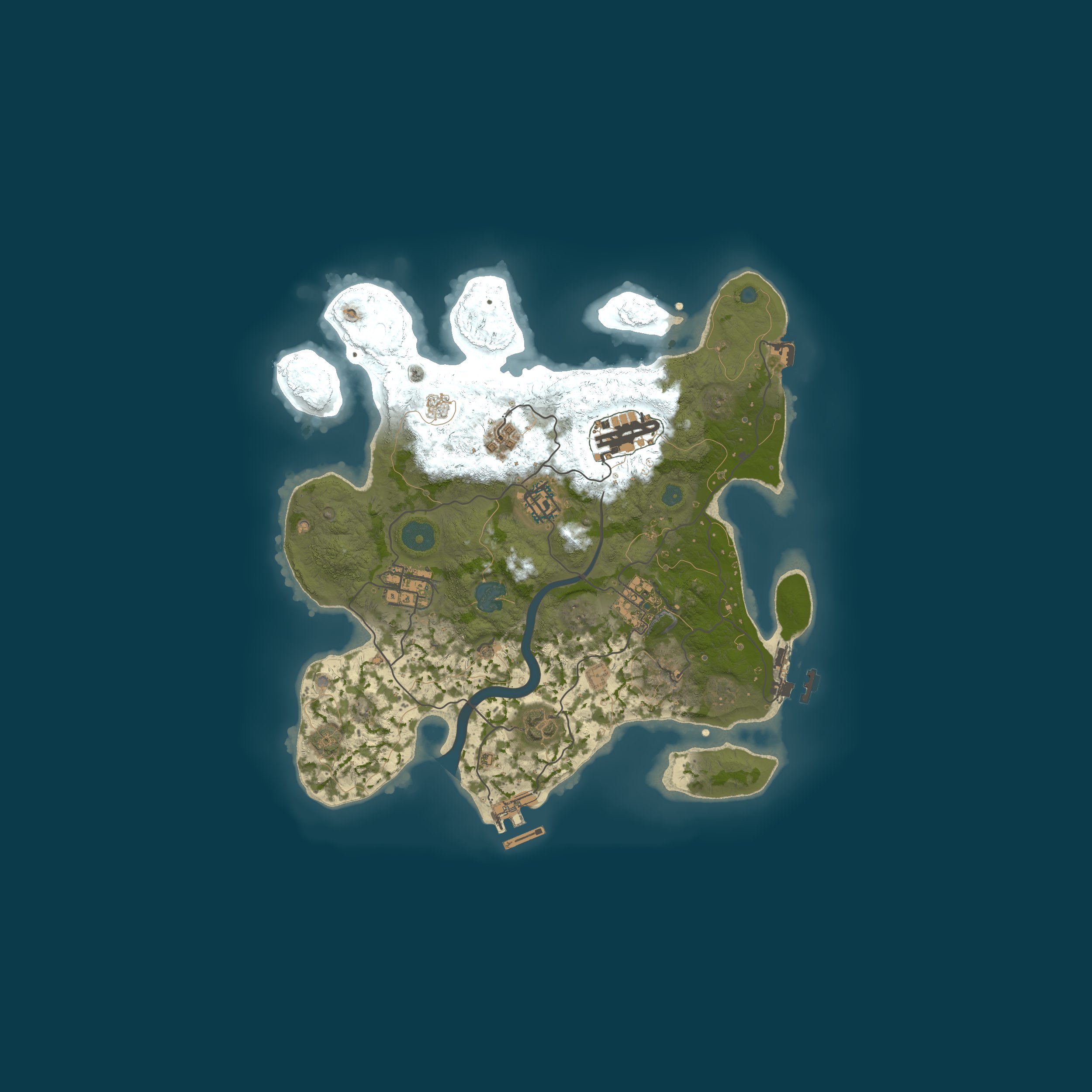 Rust map 3000/23506