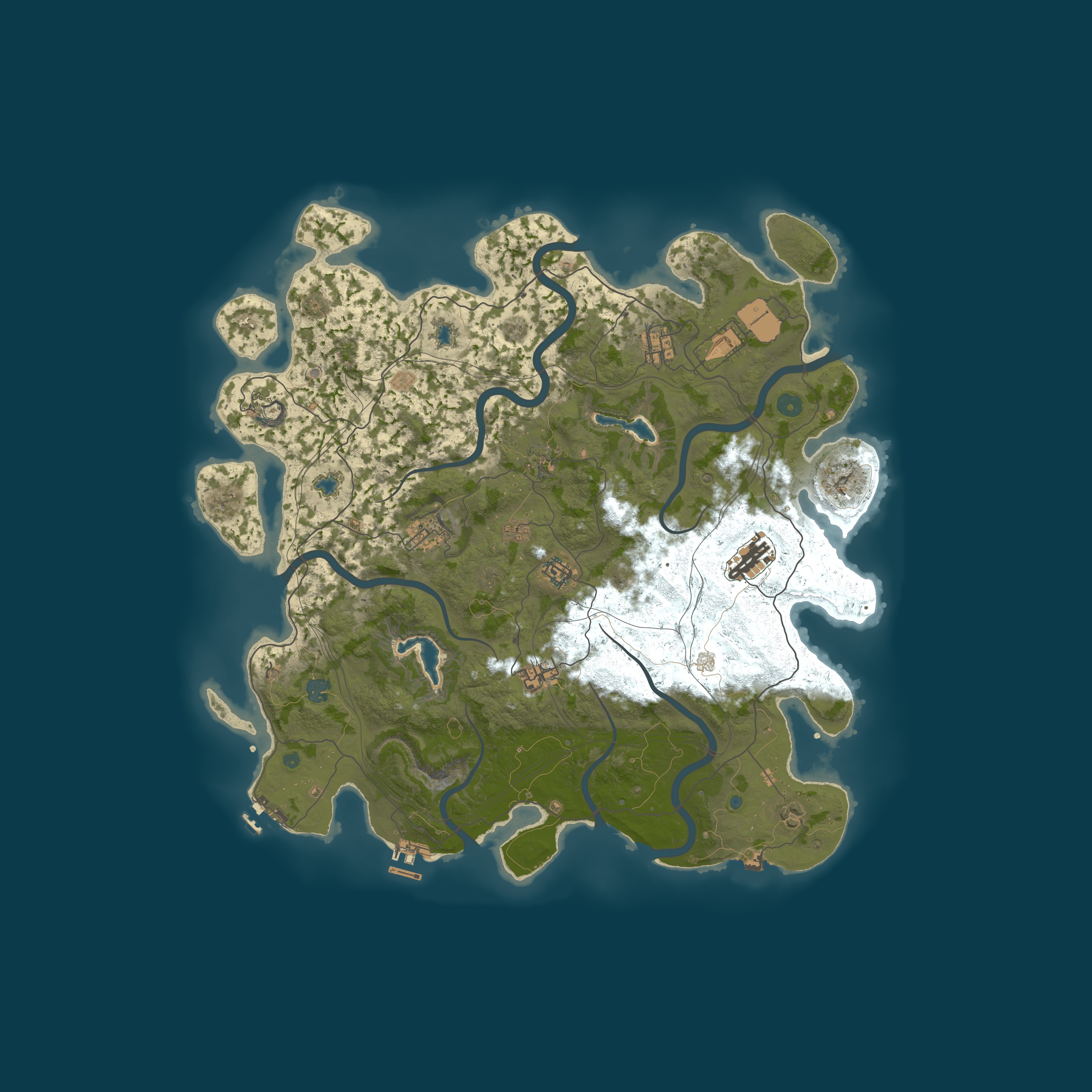 Map for RU.Рай Фермера