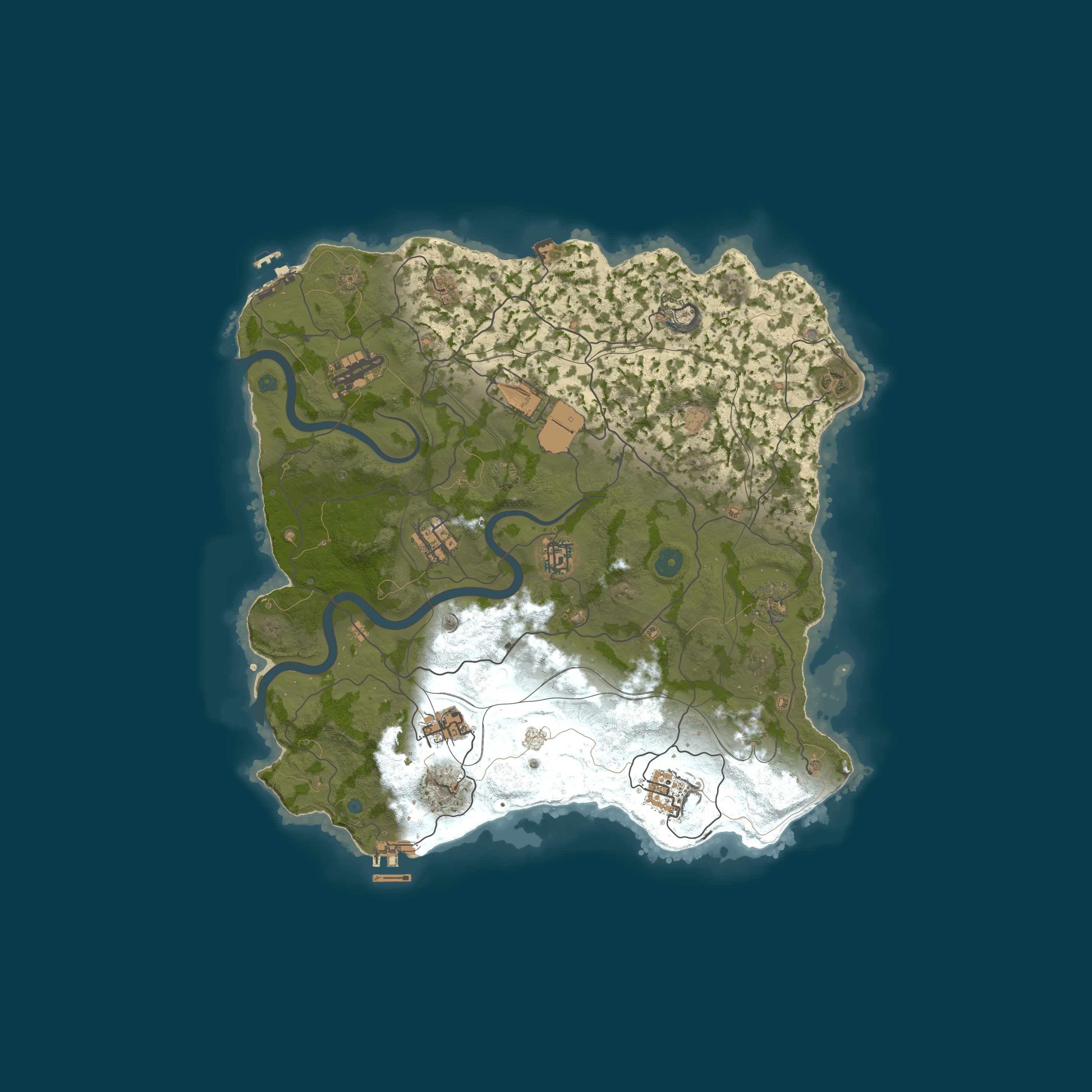 Map for WEREWOLF GAMING.CO 5x Solo/Duo/Trio/Quad|TP|Kits|Loot x5|WIPED