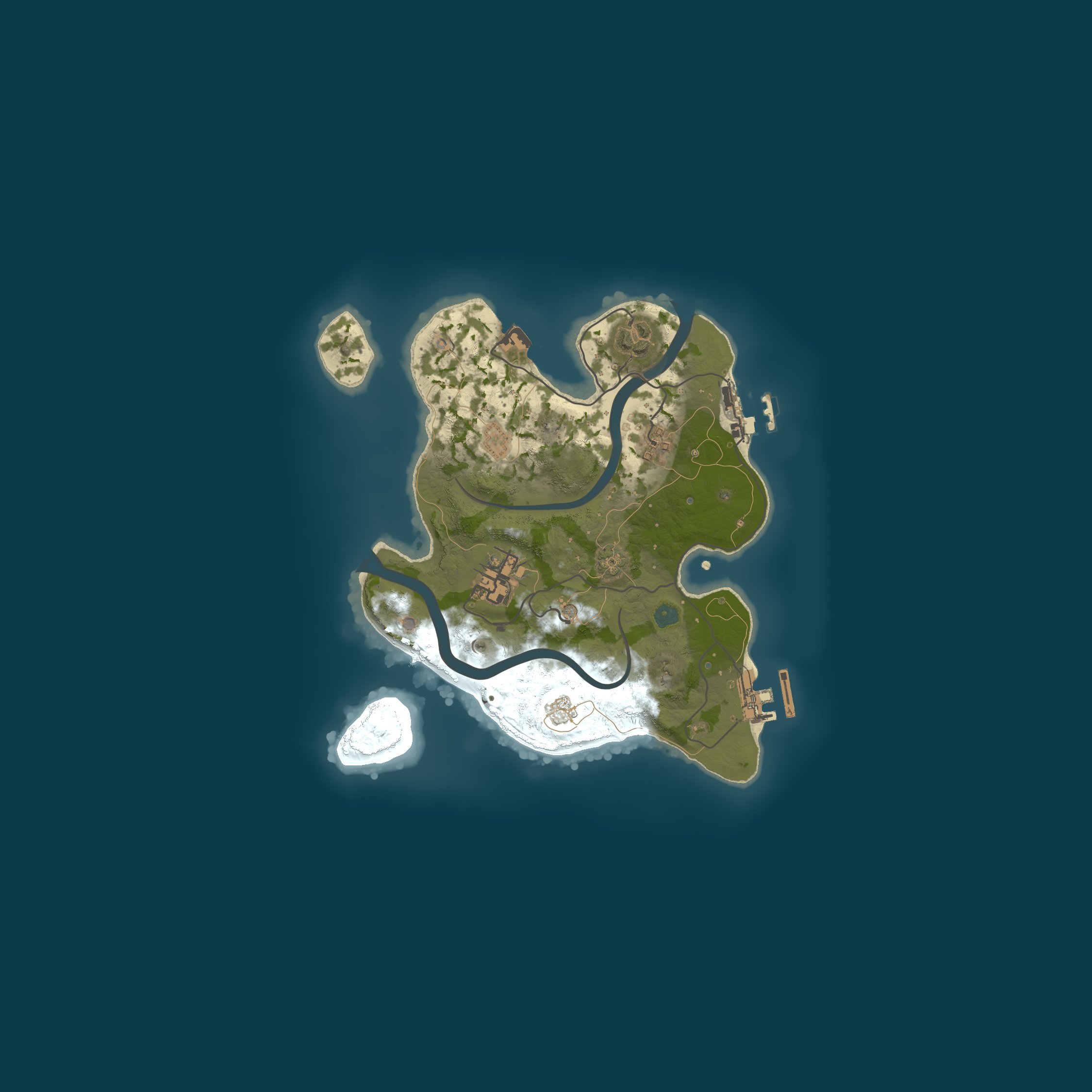 Rust map 2500/6738