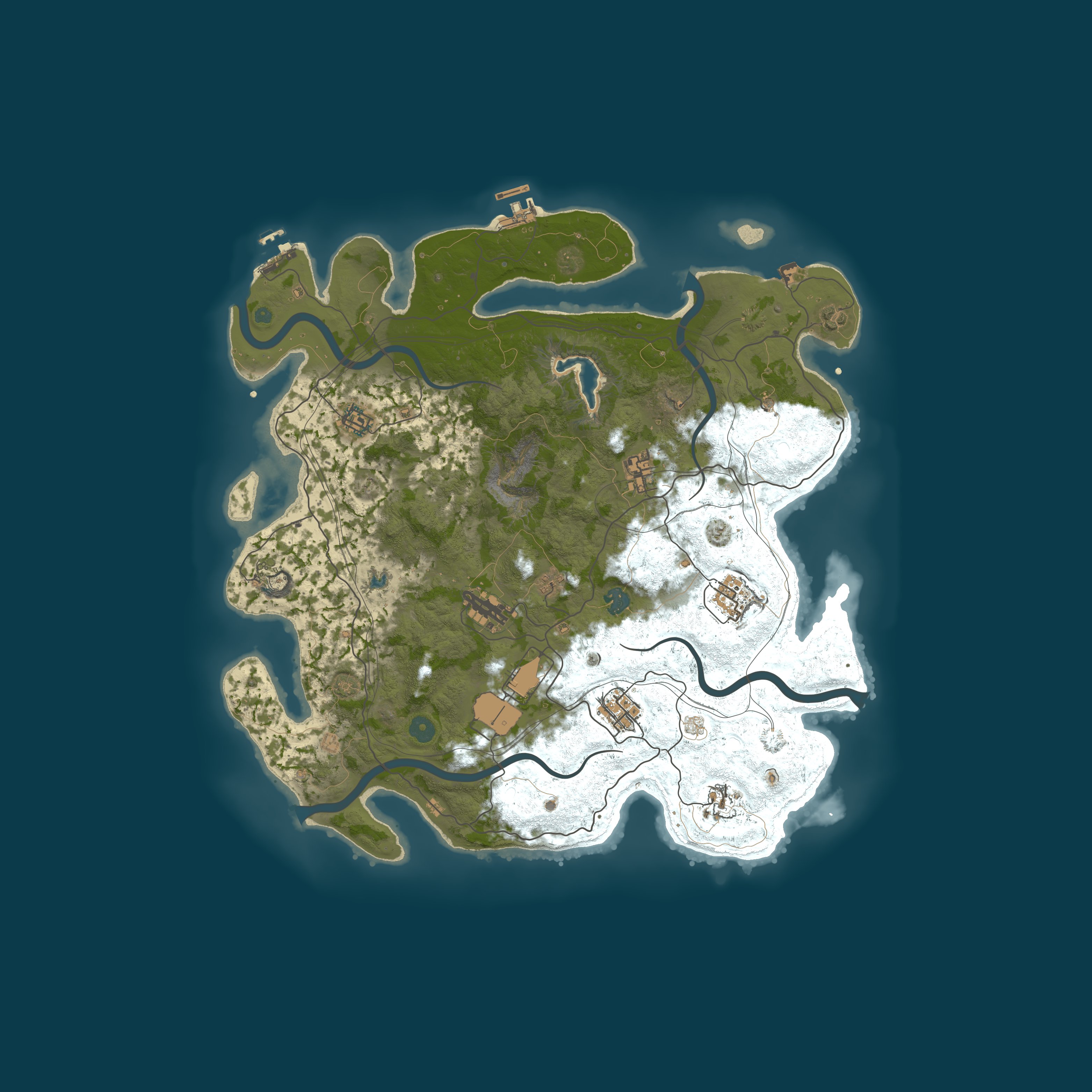 Карта сервера