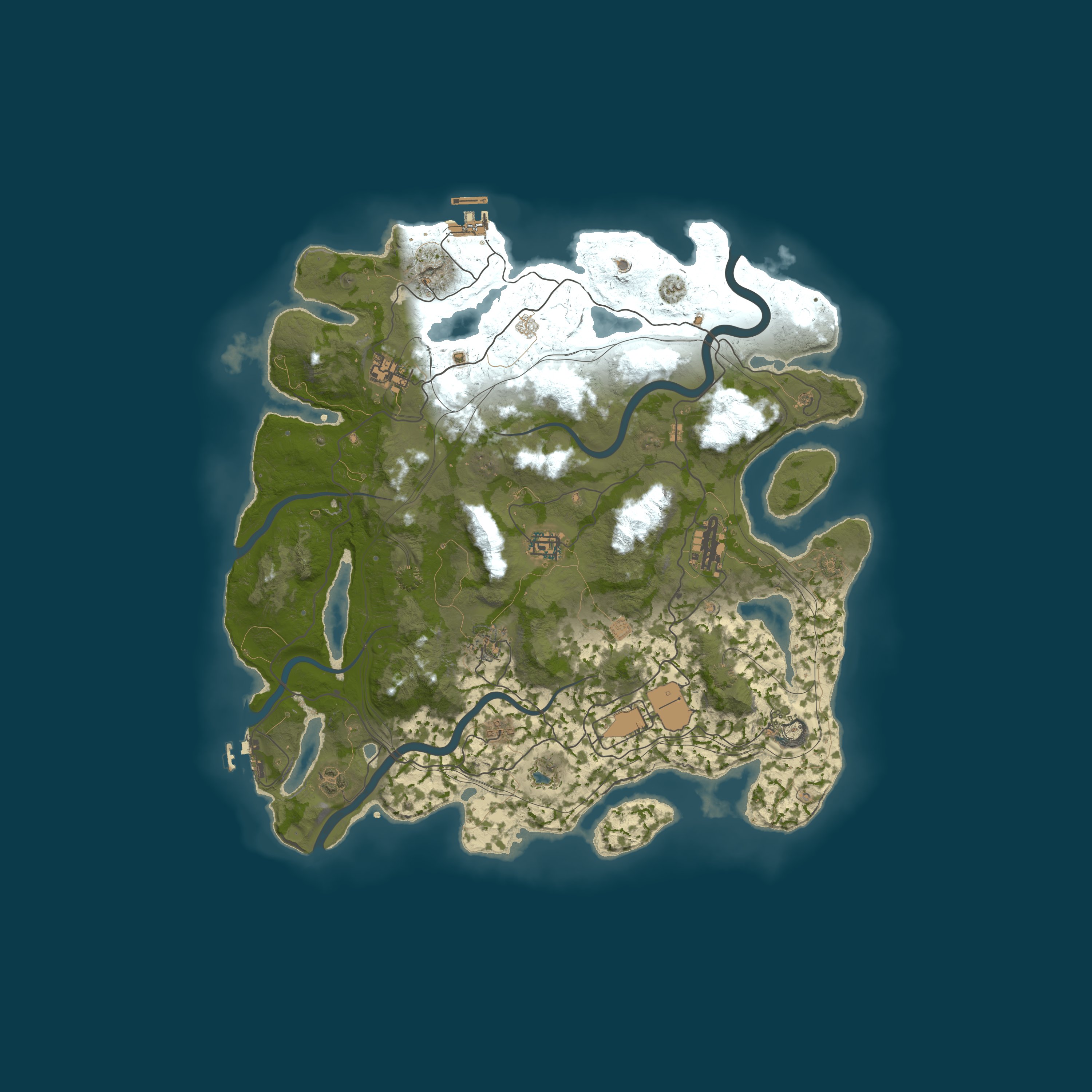 Map for Blood Rust - Yellow [trio, x2]